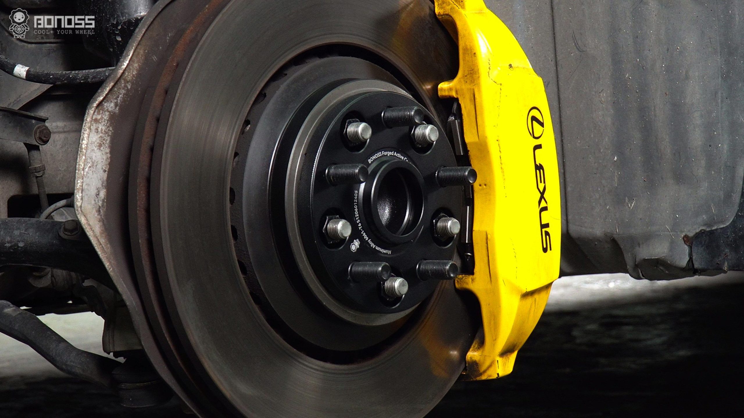 The 5x120 Wheel Spacers Torque Guide A Secure Fit BONOSS Forged Active Cooling Adapters Hubcentric Spacers Pros Before and After Example (2)