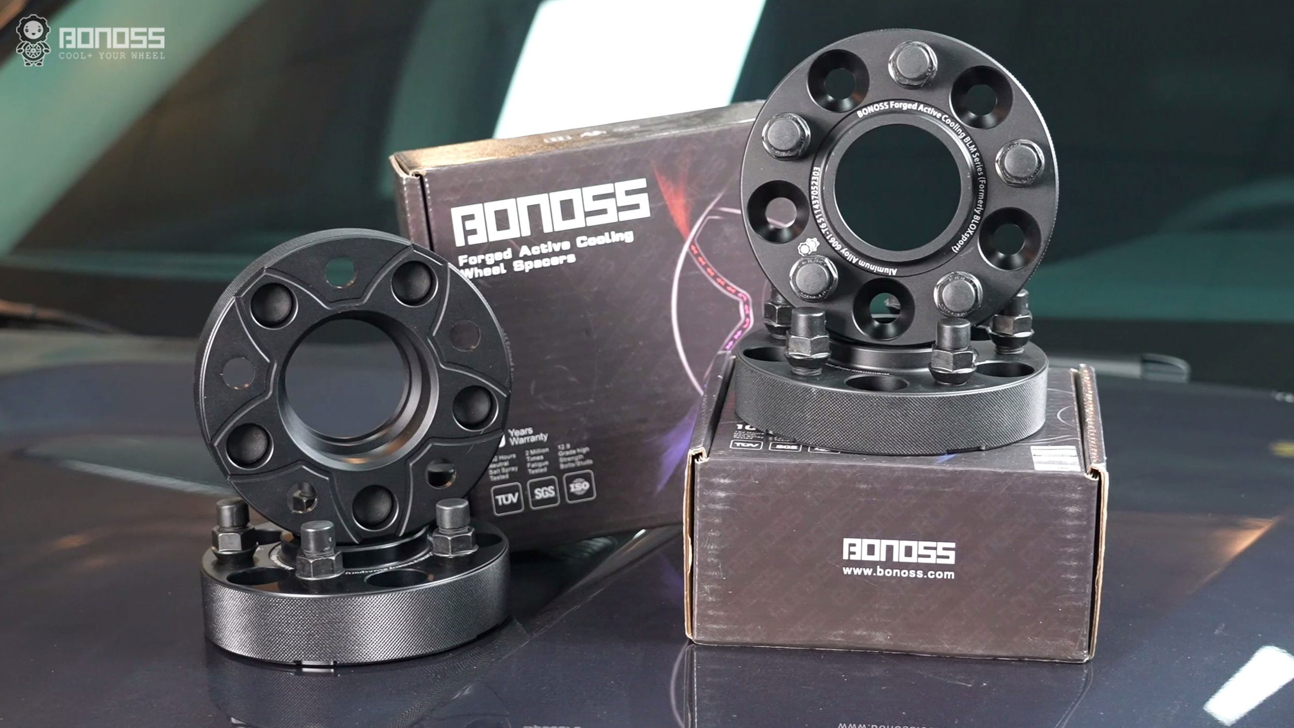 Are Explorer ST Wheel Spacers Safe for Off-roading A Pro Guide BONOSS Forged Active Cooling Adapters Hubcentric Spacers Pros Before and After Example (1)