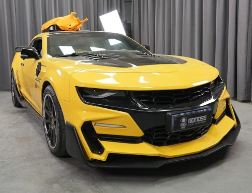 BONOSS Forged Active Cooling 2012 Chevrolet Camaro Wheel Spacers Front 25mm Rear 20mm Before and After