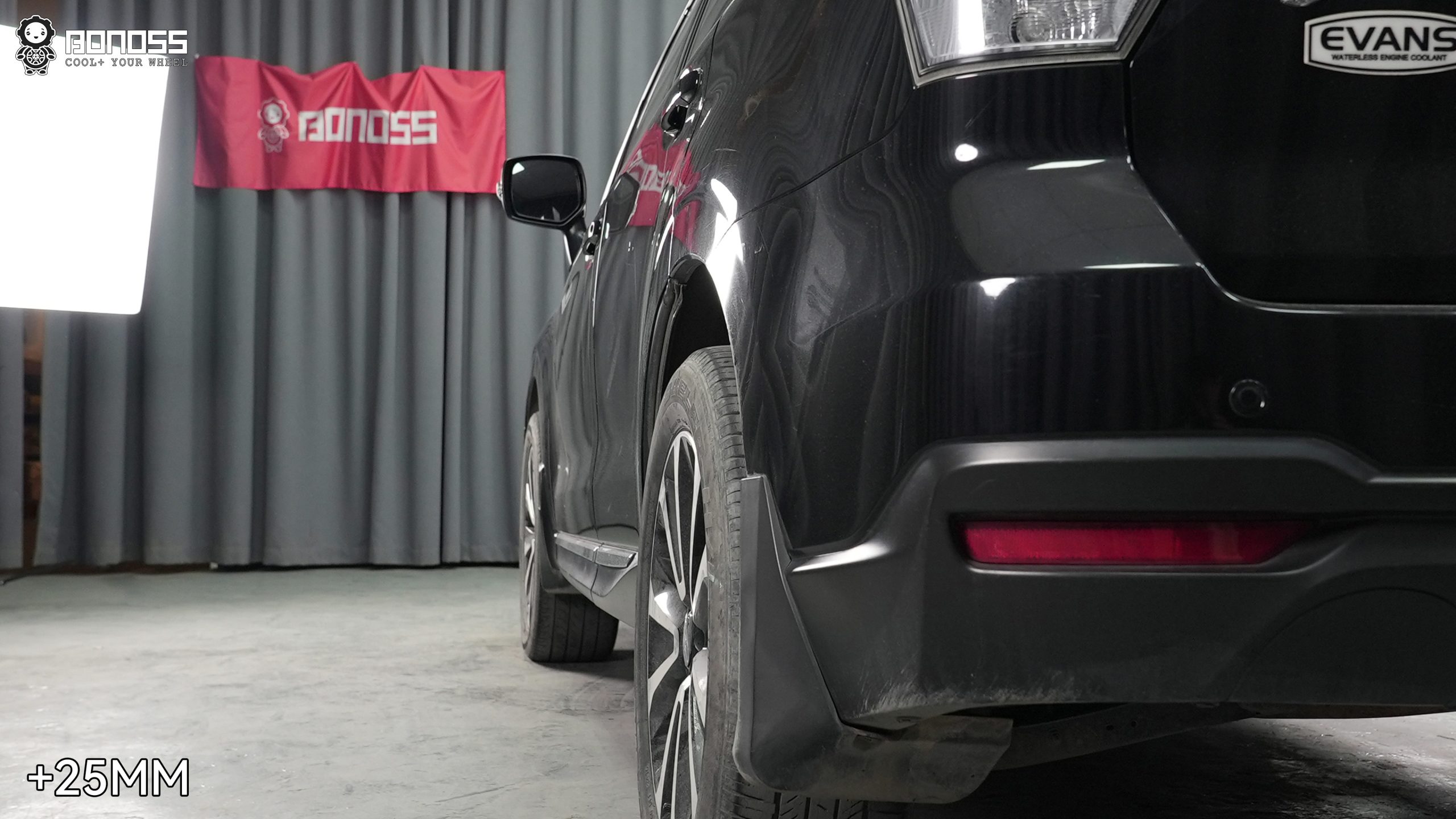 BONOSS Forged Active Cooling 2016 Subaru Forester Wheel Spacers Front 20mm Rear 25mm Before and After (5)