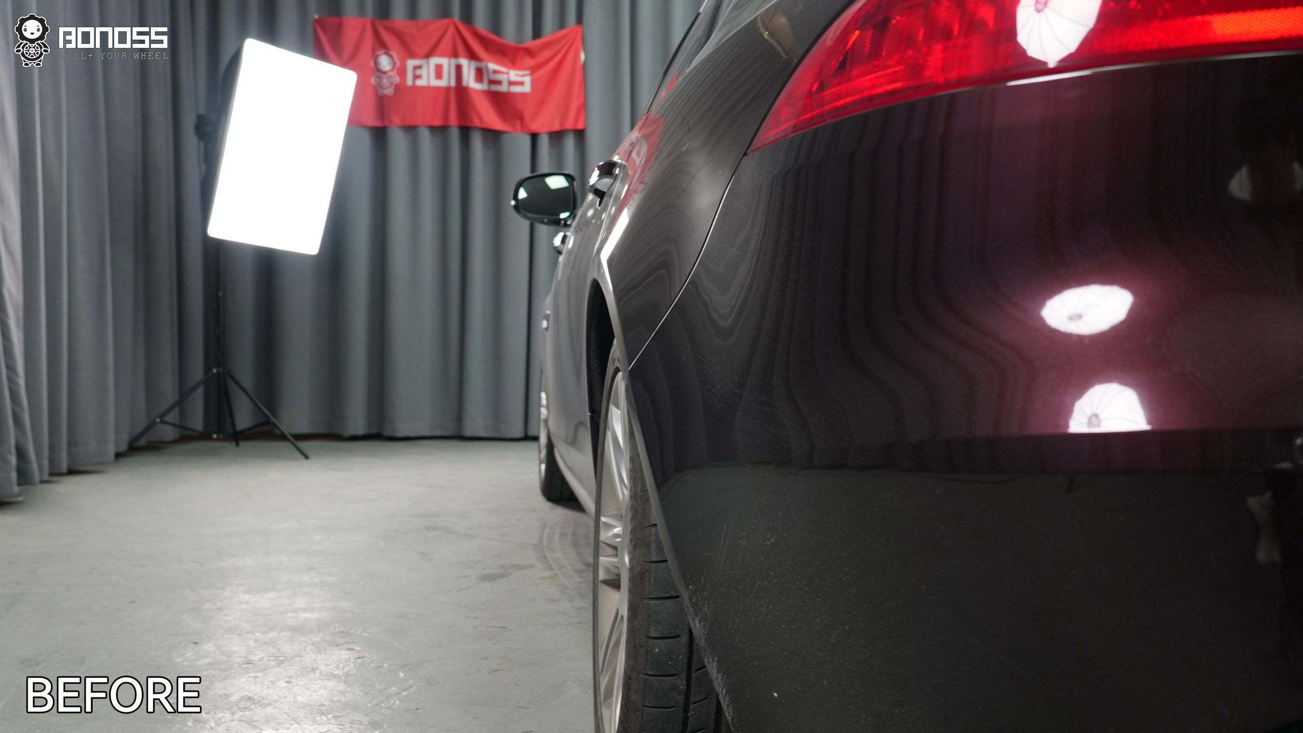 BONOSS Forged Active Cooling 2017 Jaguar XF Wheel Spacers Front 15mm Rear 25mm Before and After (10)