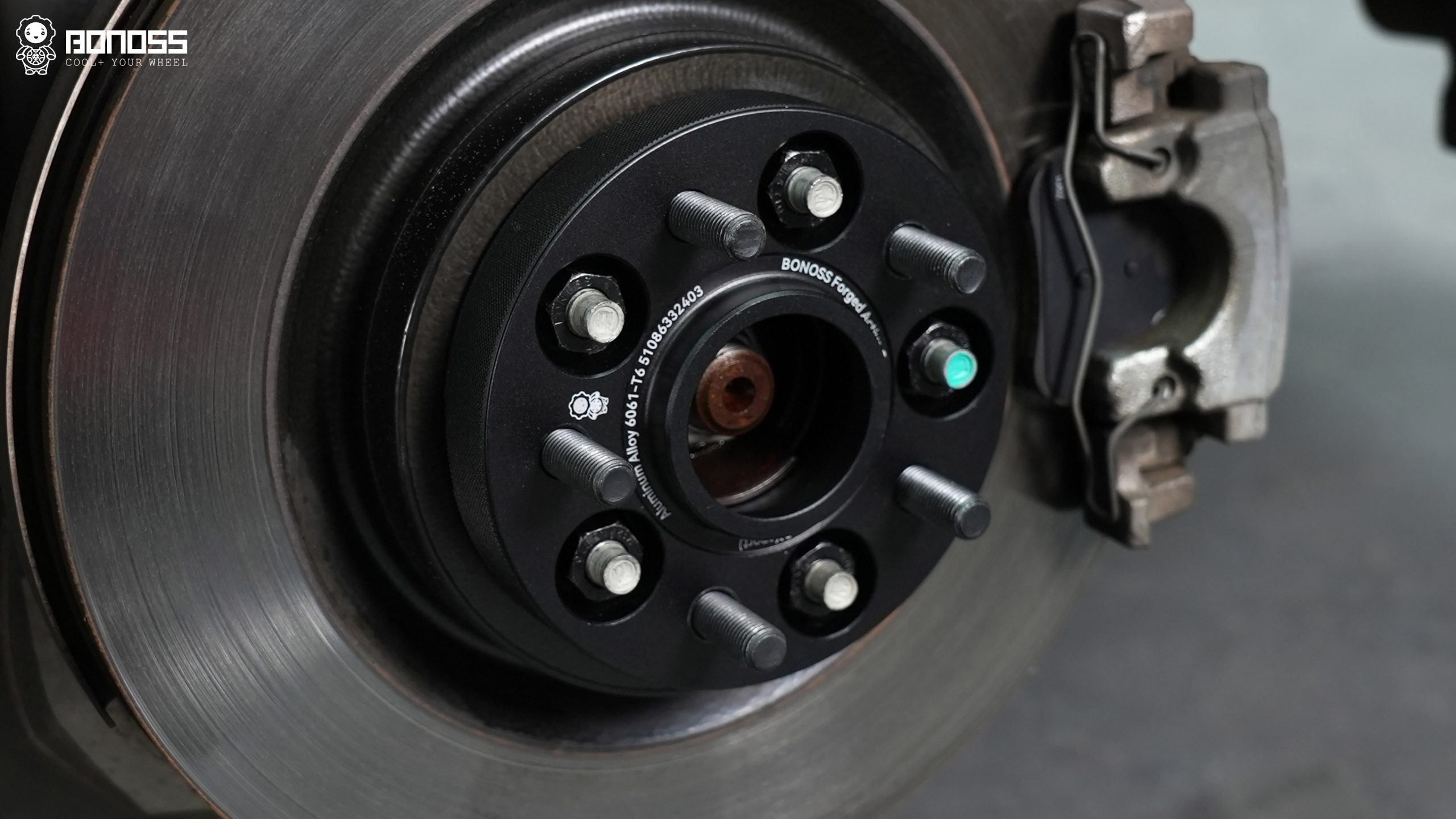 GEN2 Bolt-On Wheel Spacers (2) – 25mm, 5x108, 63.4 Bore, For Jaguar XF X250 2007-2015, Black
