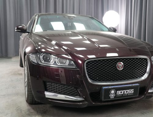 BONOSS Forged Active Cooling 2017 Jaguar XF Wheel Spacers Front 15mm Rear 25mm Before and After