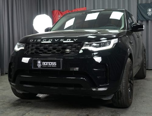 BONOSS Forged Active Cooling 2017 Land Rover Discovery 5 Wheel Spacers Front 30mm Rear 30mm Before and After