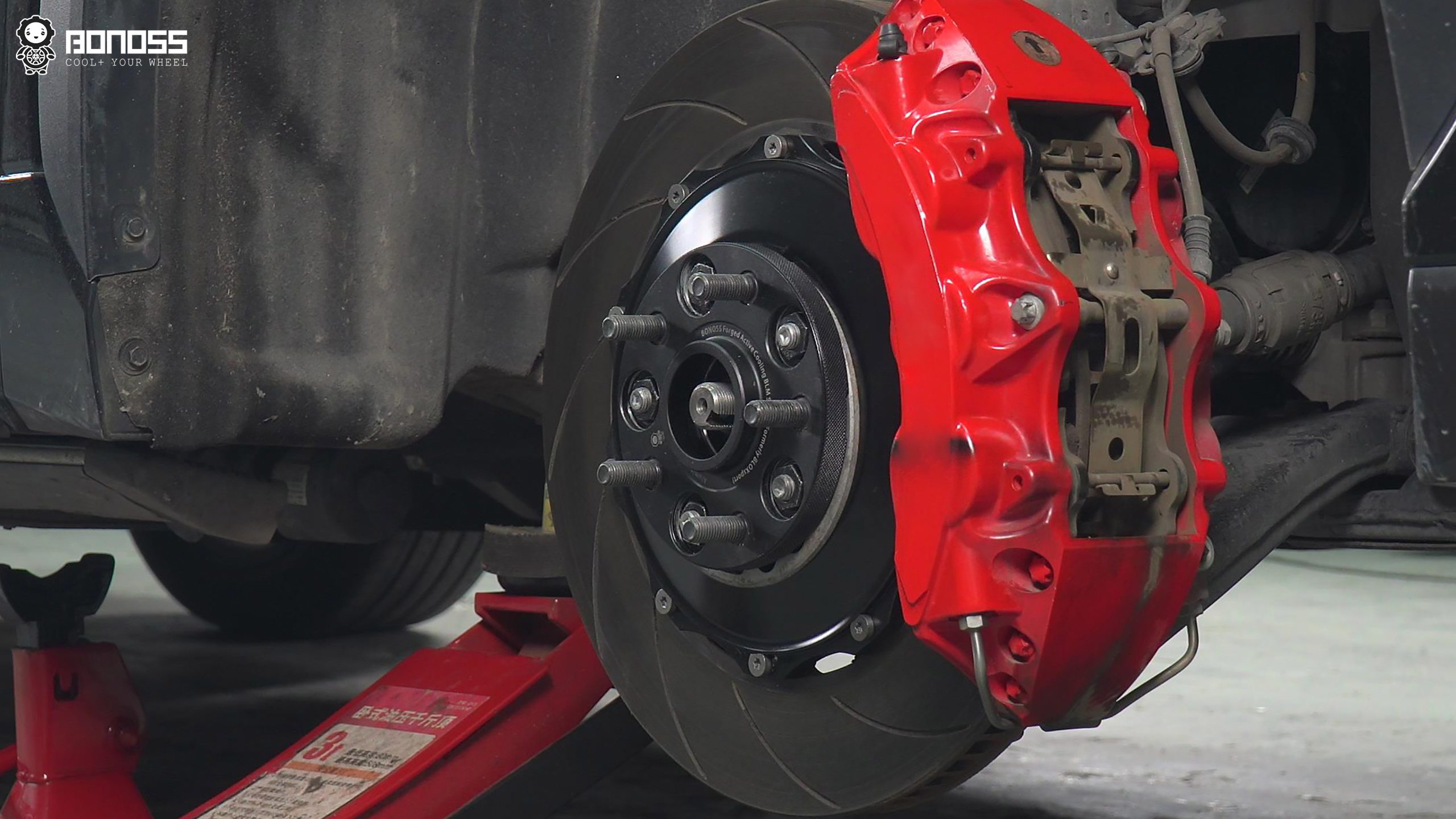 BONOSS Forged Active Cooling 2022 Toyota Kluger Wheel Spacers Front 20mm Rear 25mm Before and After (13)