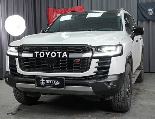 BONOSS Forged Active Cooling 2022 Toyota Land Cruiser 300 Series Wheel Spacers Front 25mm Rear 30mm Before and After