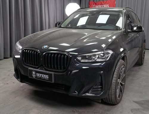 BONOSS Forged Active Cooling 2023 BMW X3 Wheel Spacers Front 25mm Rear 25mm Before and After