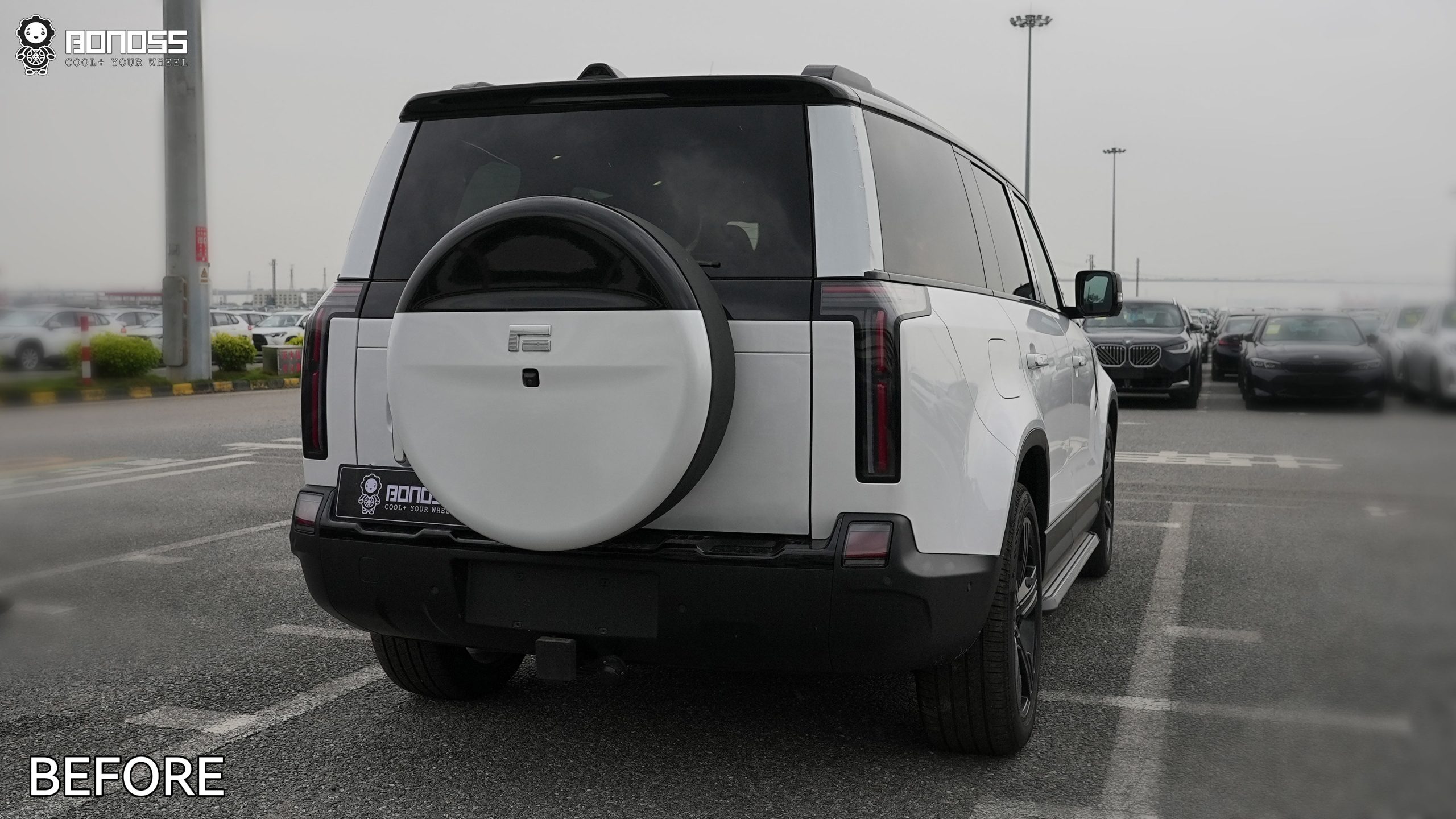 BONOSS Forged Active Cooling 2024 Rox 01 Wheel Spacers Front 25mm Rear 30mm Before and After (5)