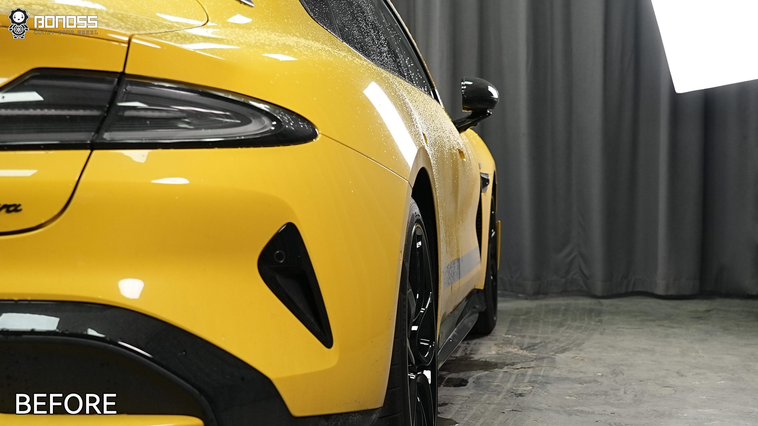 BONOSS Forged Active Cooling 2025 Xiaomi SU7 Ultra Wheel Spacers Front 15mm Rear 15mm Before and After (11)