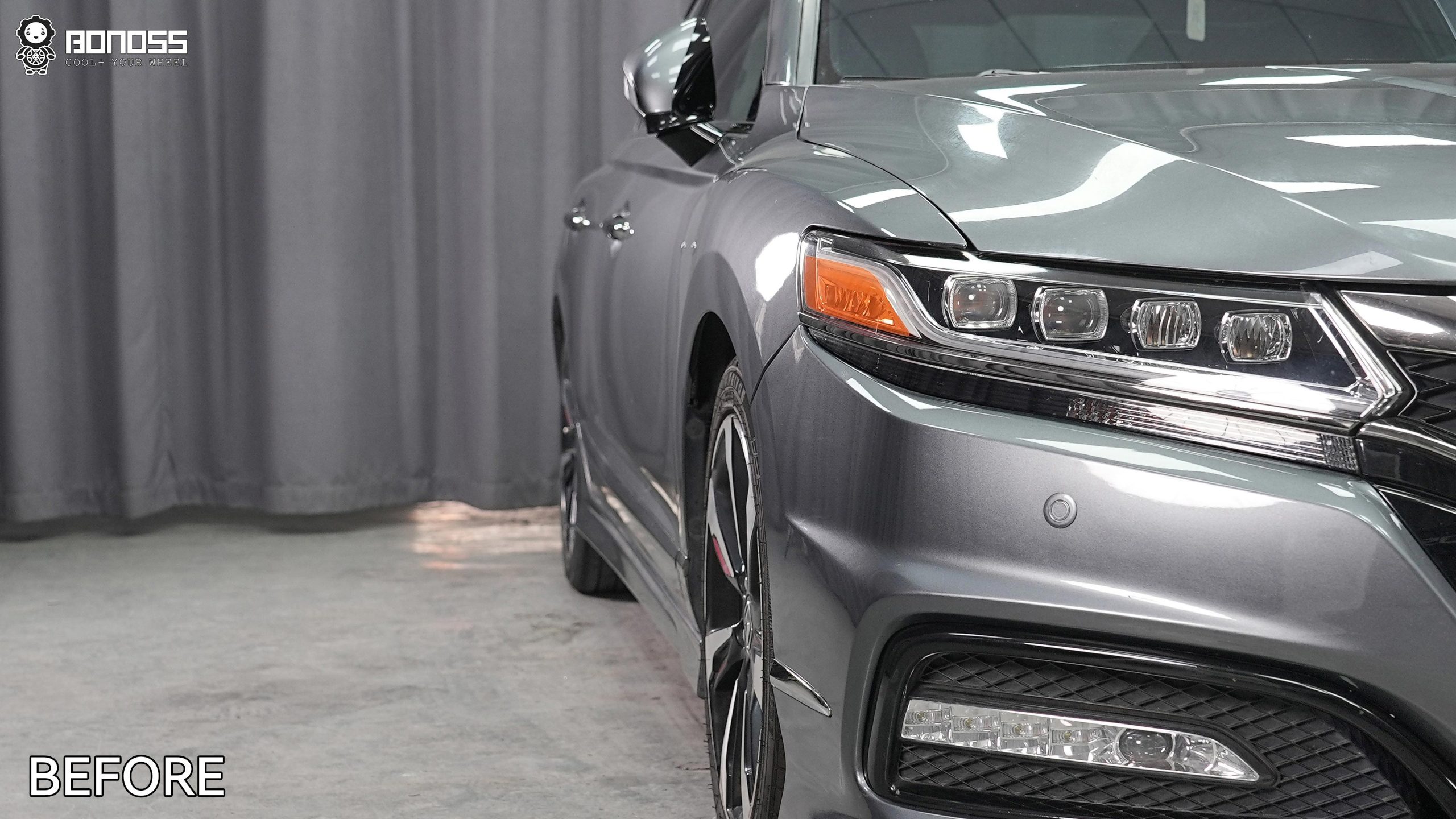 BONOSS Forged Active Cooling Honda Accord Wheel Spacers Front 20mm Rear 25mm Before and After (8)