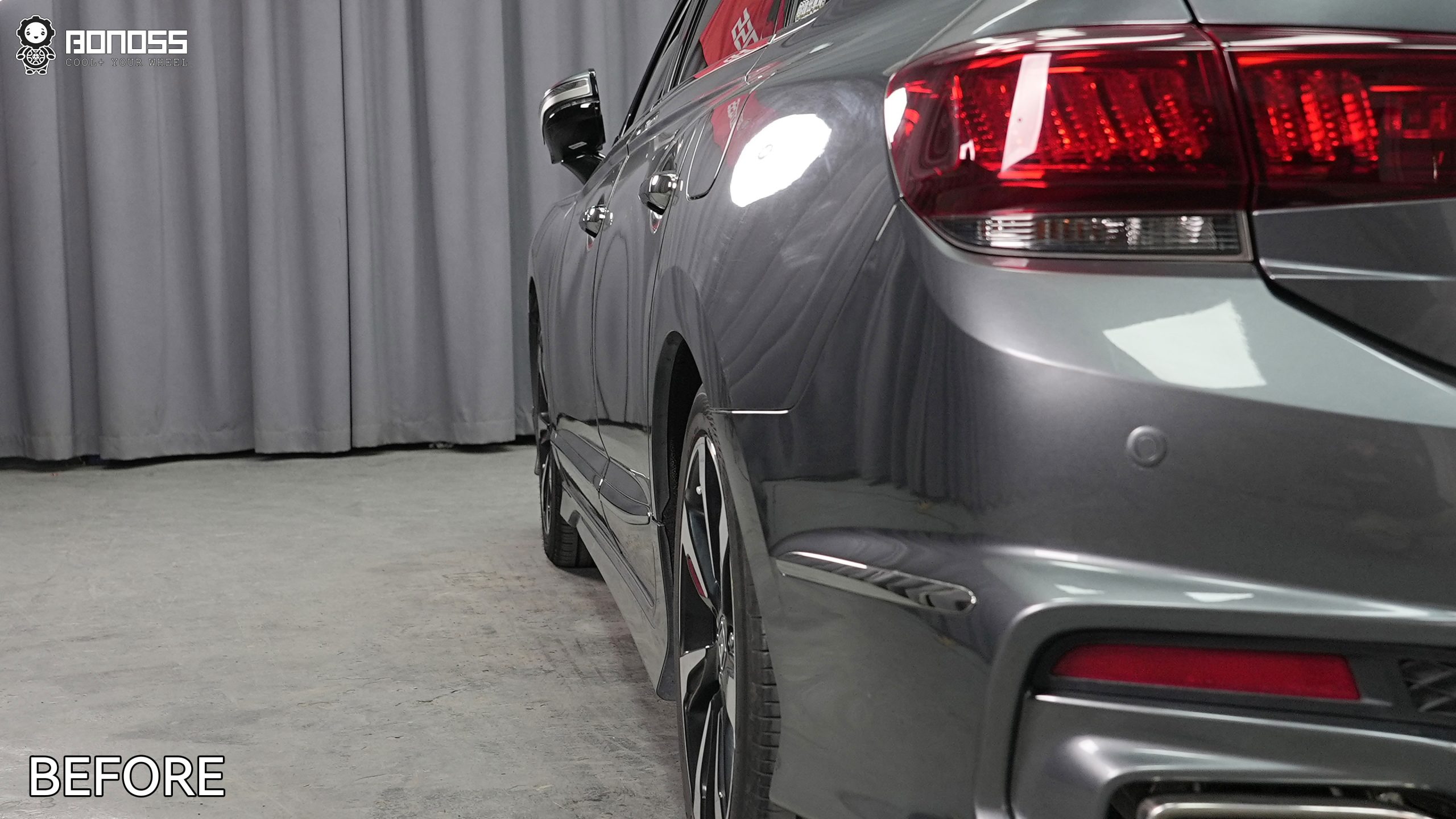 BONOSS Forged Active Cooling Honda Accord Wheel Spacers Front 20mm Rear 25mm Before and After (9)