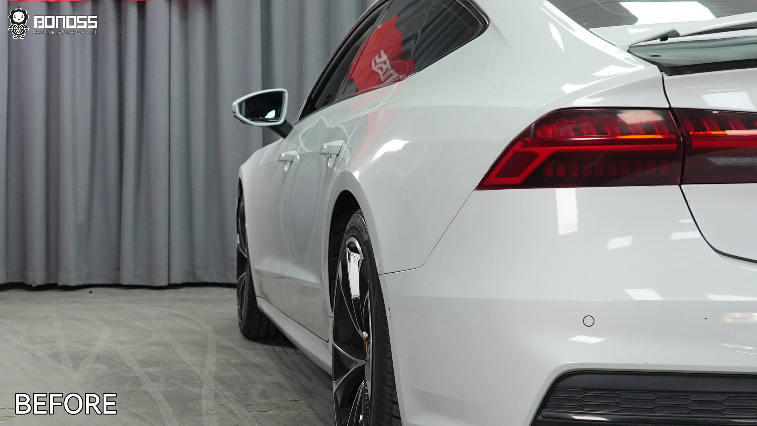 BONOSS Forged Lightweight Plus 2020 Audi A7 Wheel Spacers Front 15mm Rear 20mm Before and After (10)