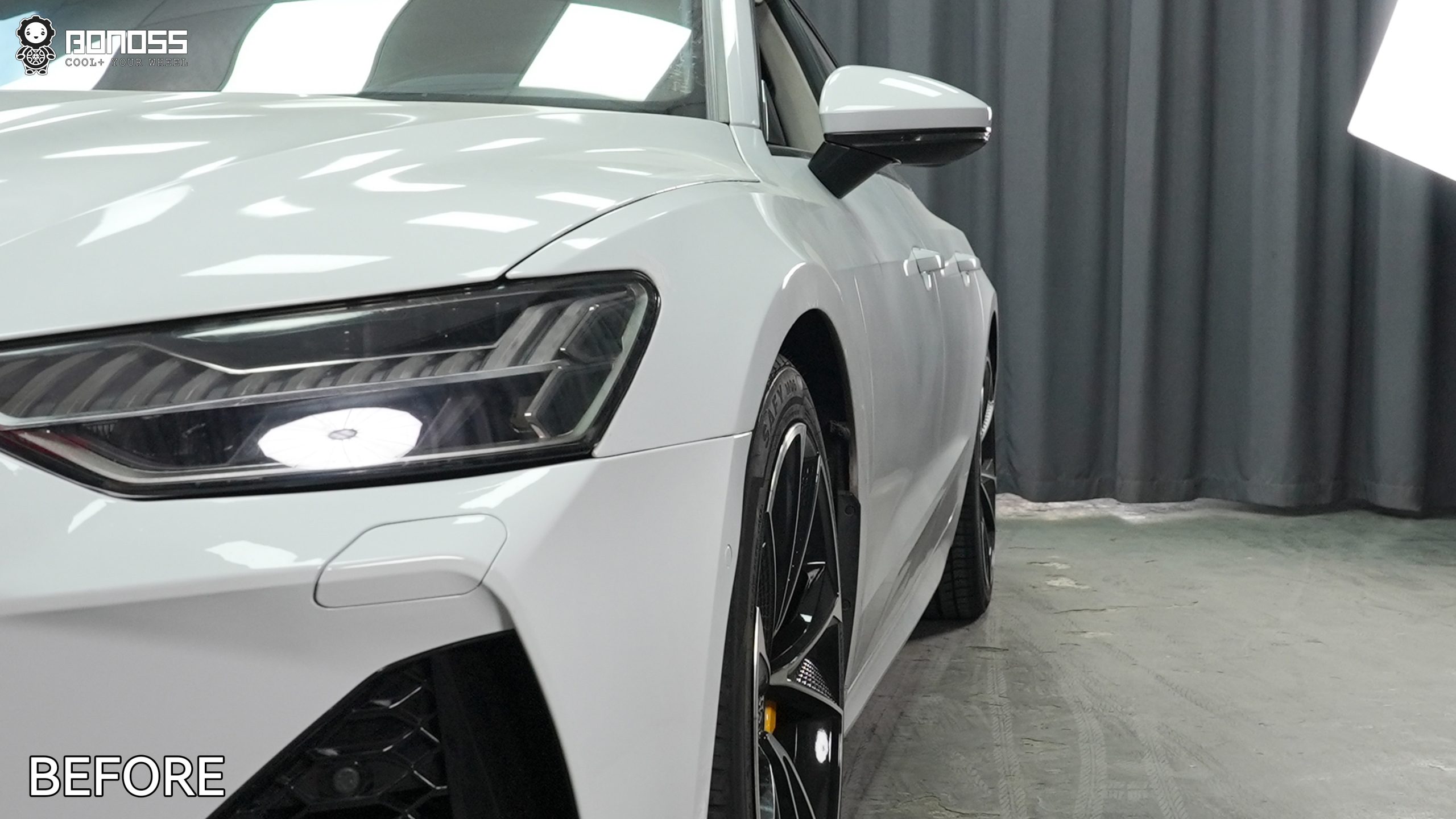 BONOSS Forged Lightweight Plus 2020 Audi A7 Wheel Spacers Front 15mm Rear 20mm Before and After (8)