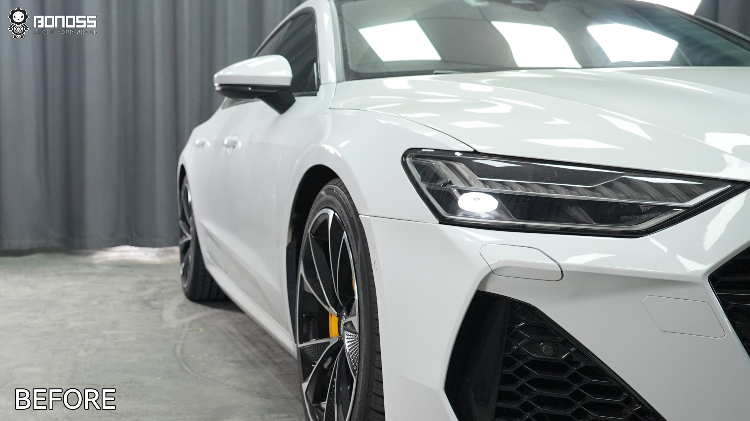 BONOSS Forged Lightweight Plus 2020 Audi A7 Wheel Spacers Front 15mm Rear 20mm Before and After (9)