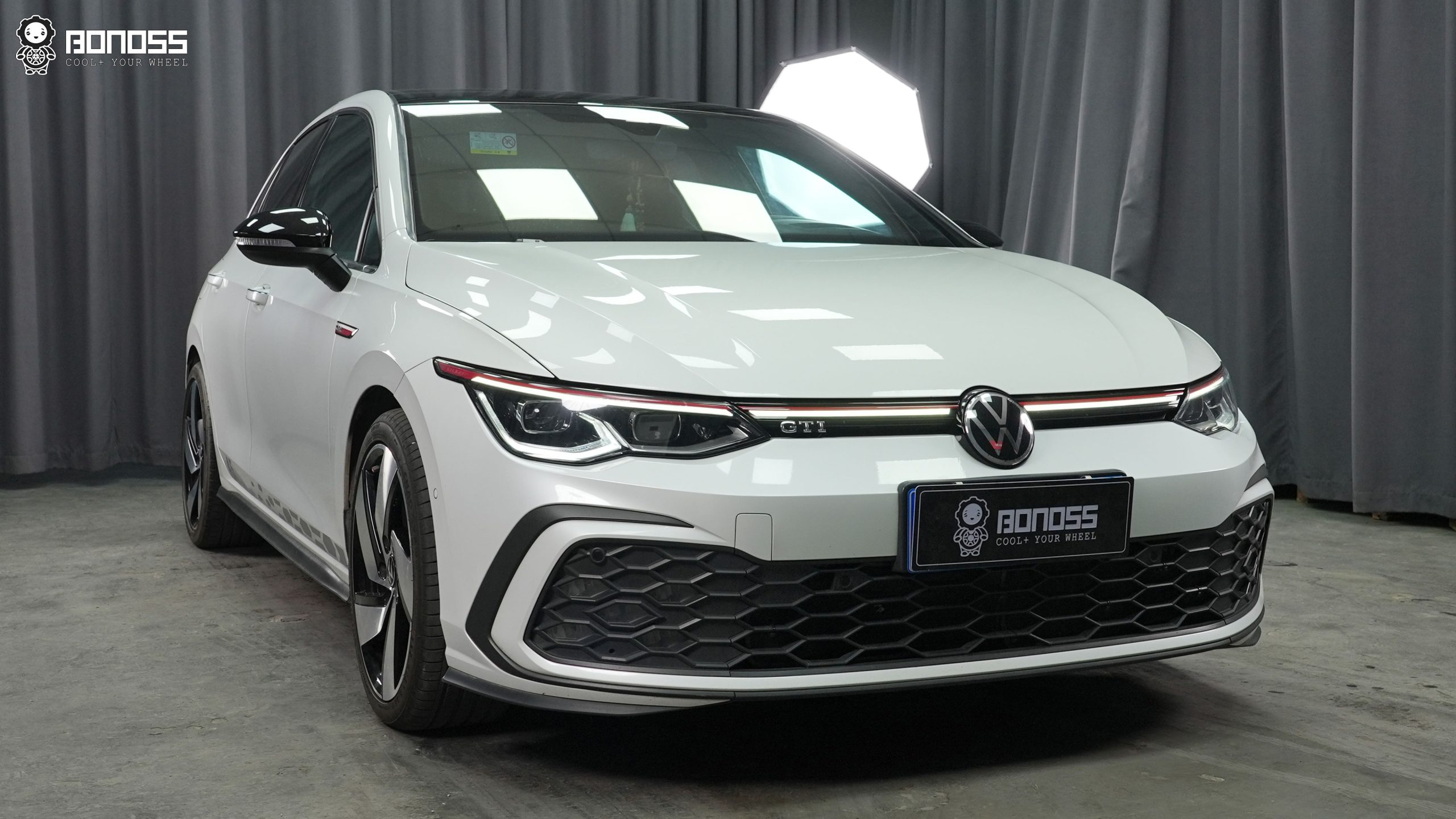 BONOSS Forged Lightweight Plus 2021 Volkswagen Golf Wheel Spacers Front 15mm Rear 20mm Before and After (1)