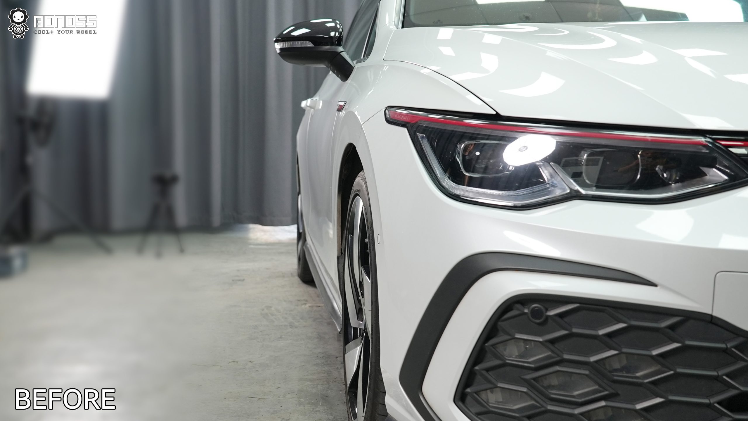 BONOSS Forged Lightweight Plus 2021 Volkswagen Golf Wheel Spacers Front 15mm Rear 20mm Before and After (8)