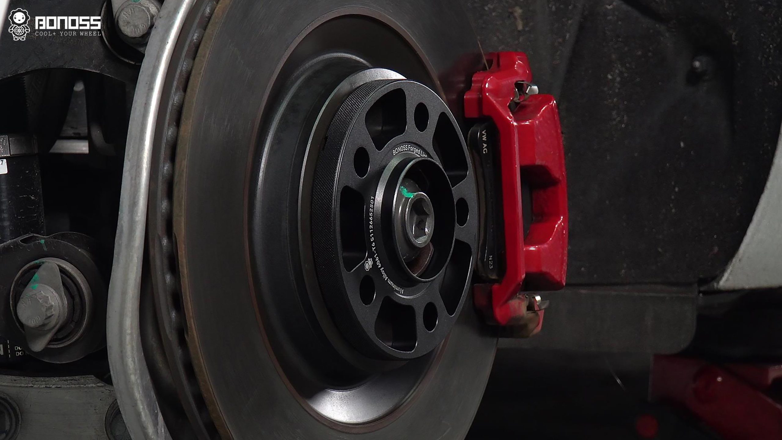 BONOSS Forged Lightweight Plus 2023 Audi A4 Wheel Spacers Front 12mm Rear 15mm Before and After (12)