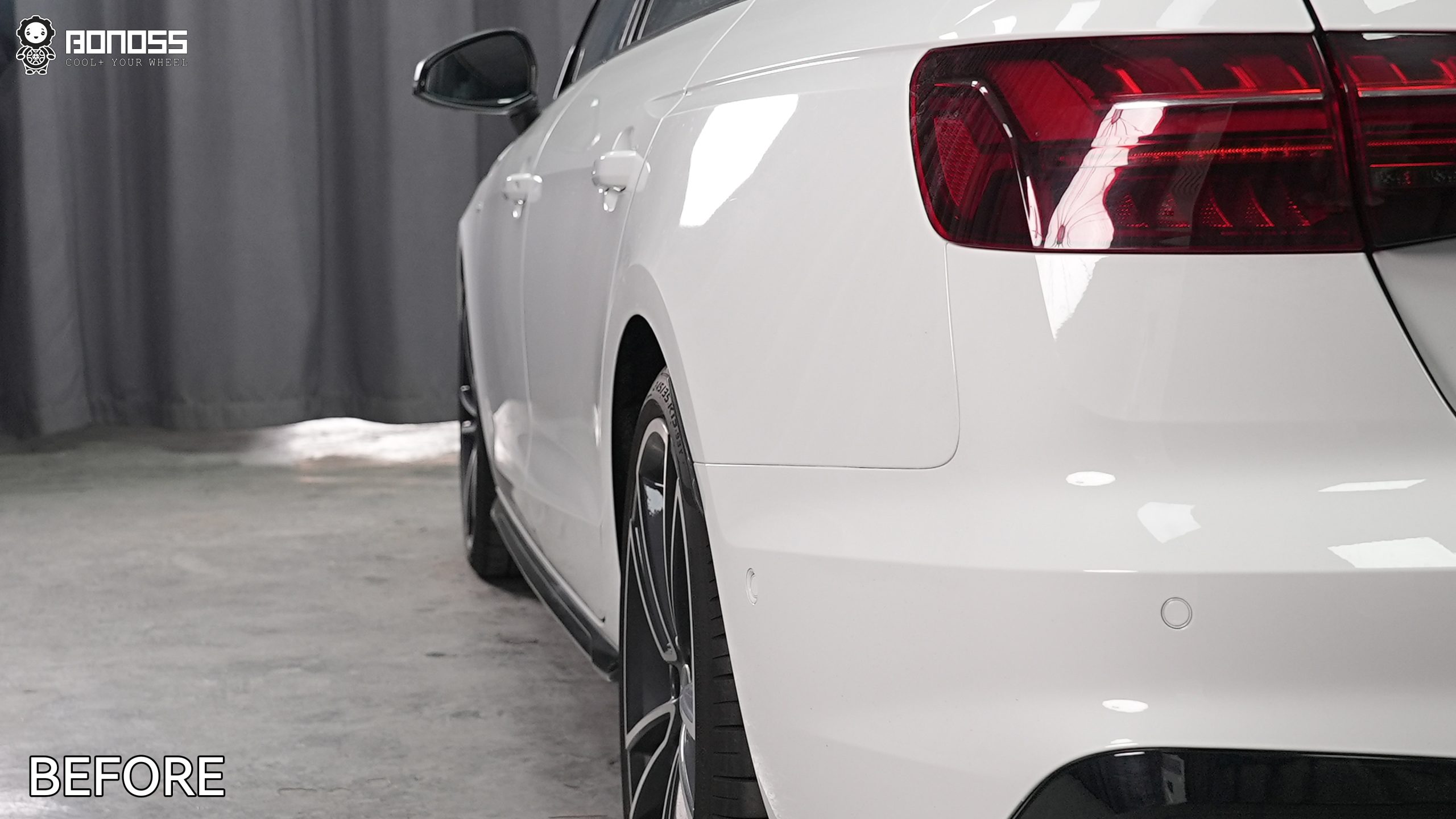 BONOSS Forged Lightweight Plus 2023 Audi A4 Wheel Spacers Front 12mm Rear 15mm Before and After (9)