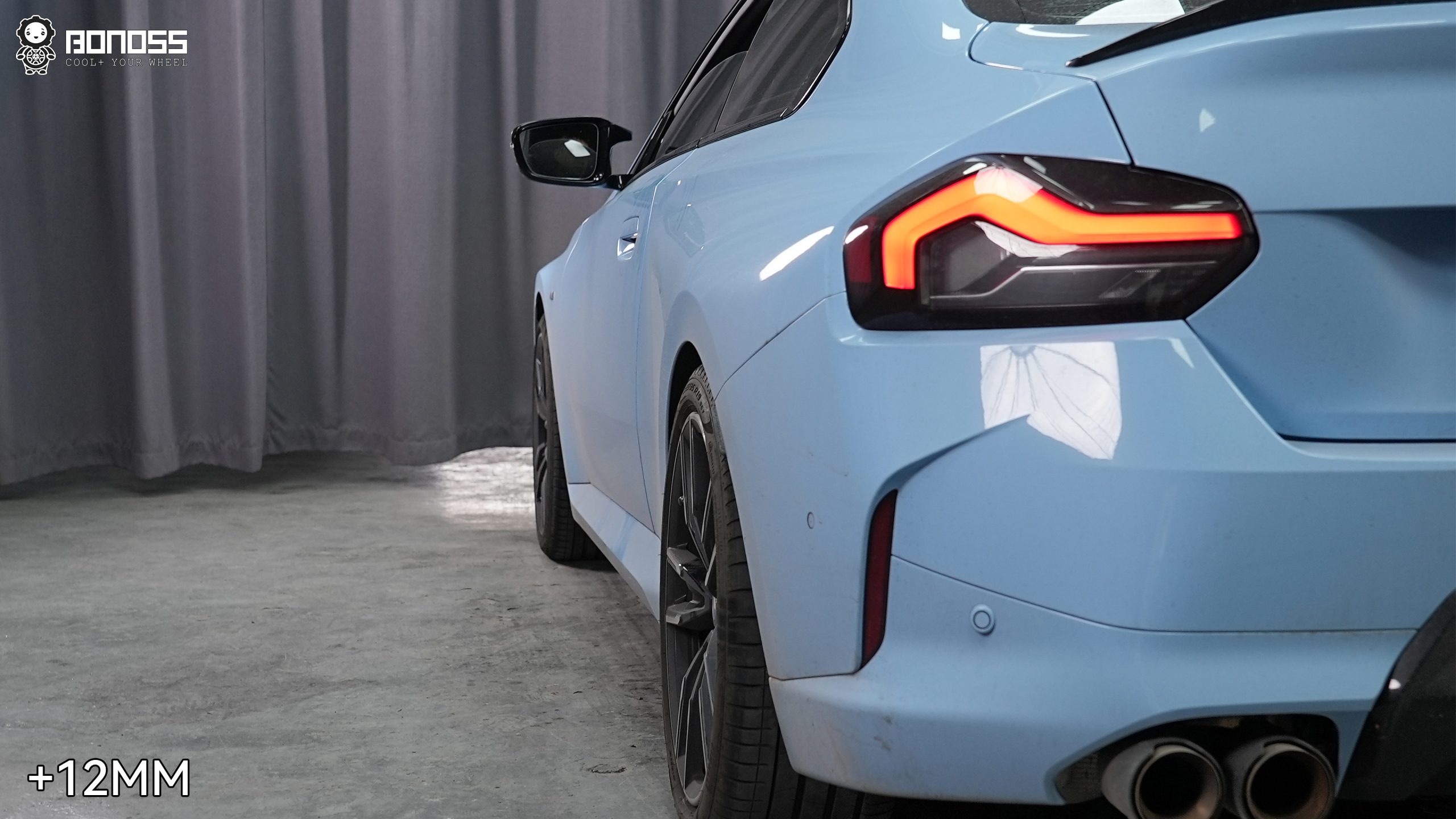 BONOSS Forged Lightweight Plus 2024 BMW M2 Wheel Spacers Front 15mm Rear 12mm Before and After (4)