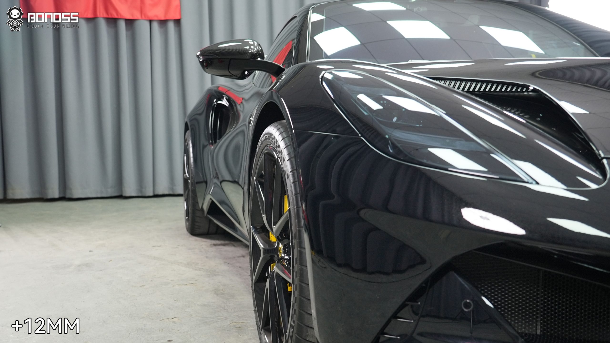 BONOSS Forged Lightweight Plus 2024 Lotus Emira Wheel Spacers Front 12mm Rear 12mm Before and After (3)