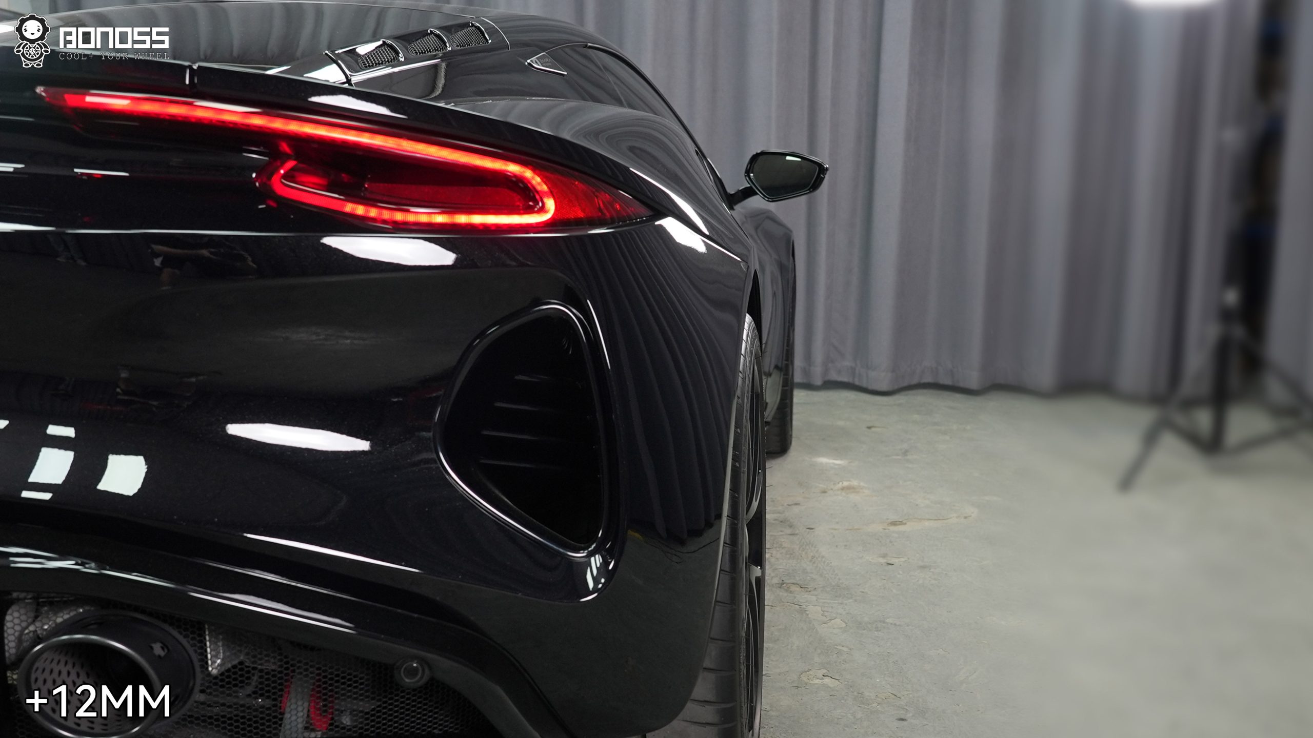 BONOSS Forged Lightweight Plus 2024 Lotus Emira Wheel Spacers Front 12mm Rear 12mm Before and After (5)