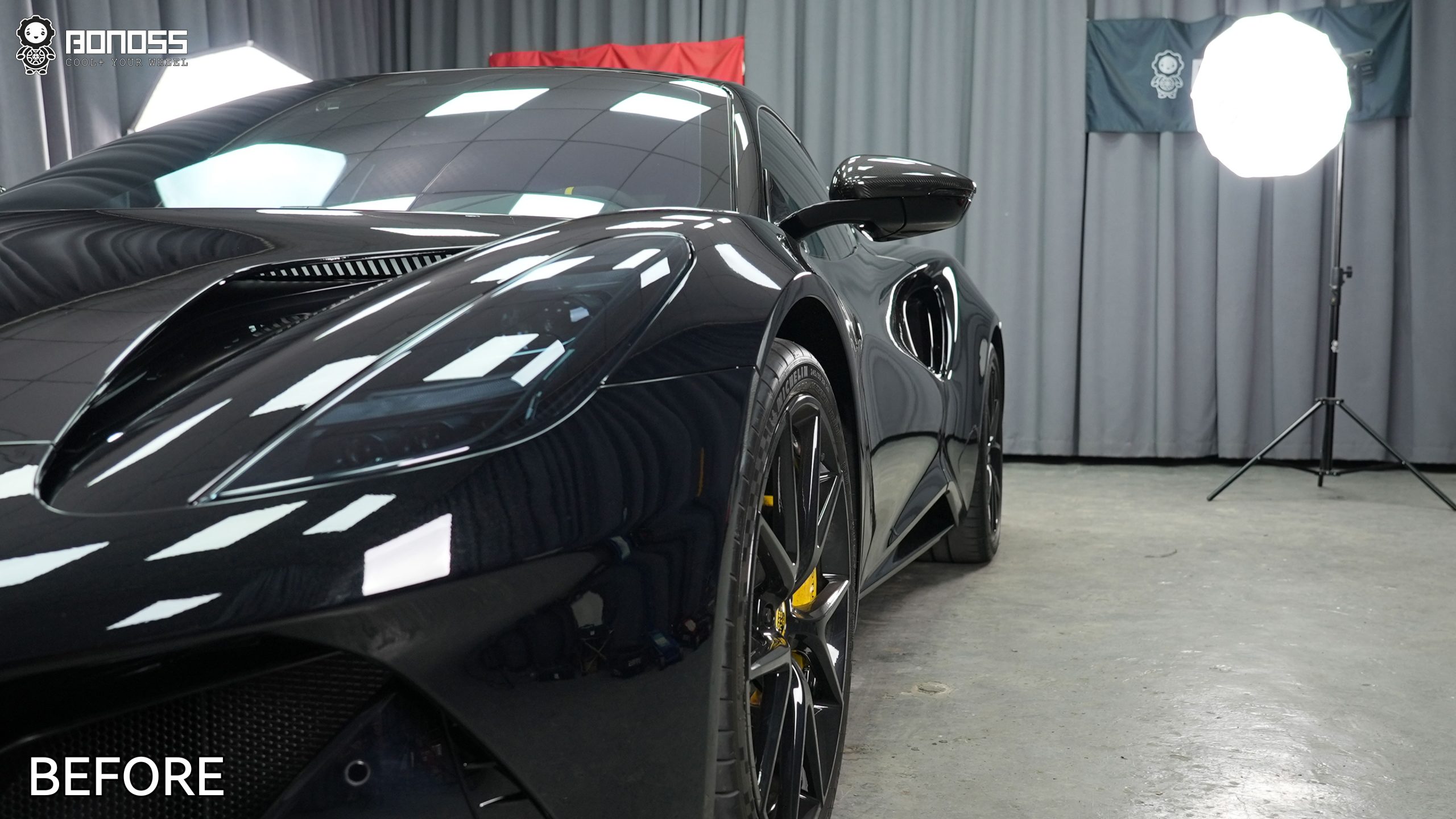 BONOSS Forged Lightweight Plus 2024 Lotus Emira Wheel Spacers Front 12mm Rear 12mm Before and After (7)