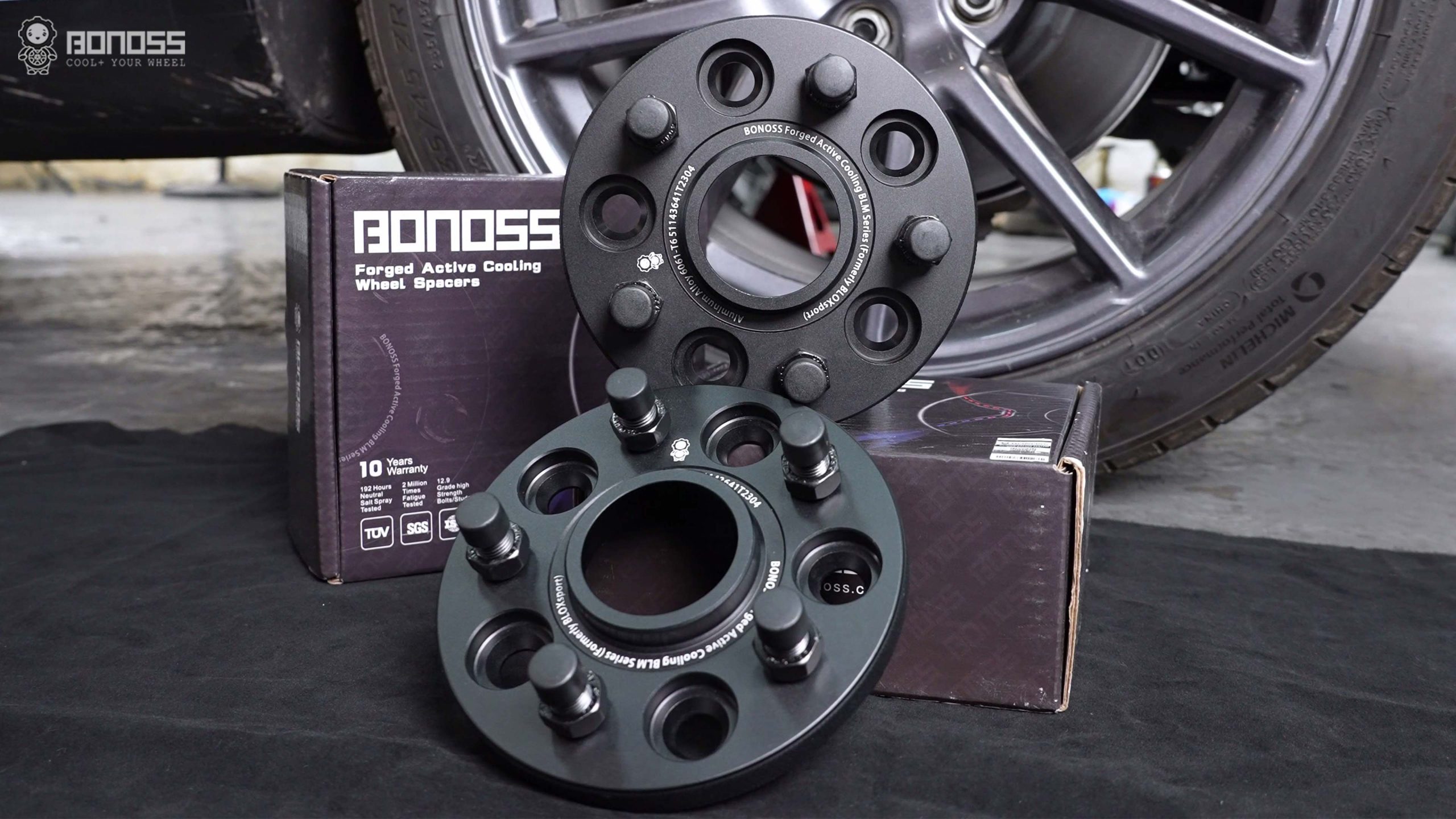 Best 15mm Spacers Top-Rated Brands for 2025 BONOSS Forged Active Cooling Adapters Hubcentric Spacers Pros Before and After Example (3)