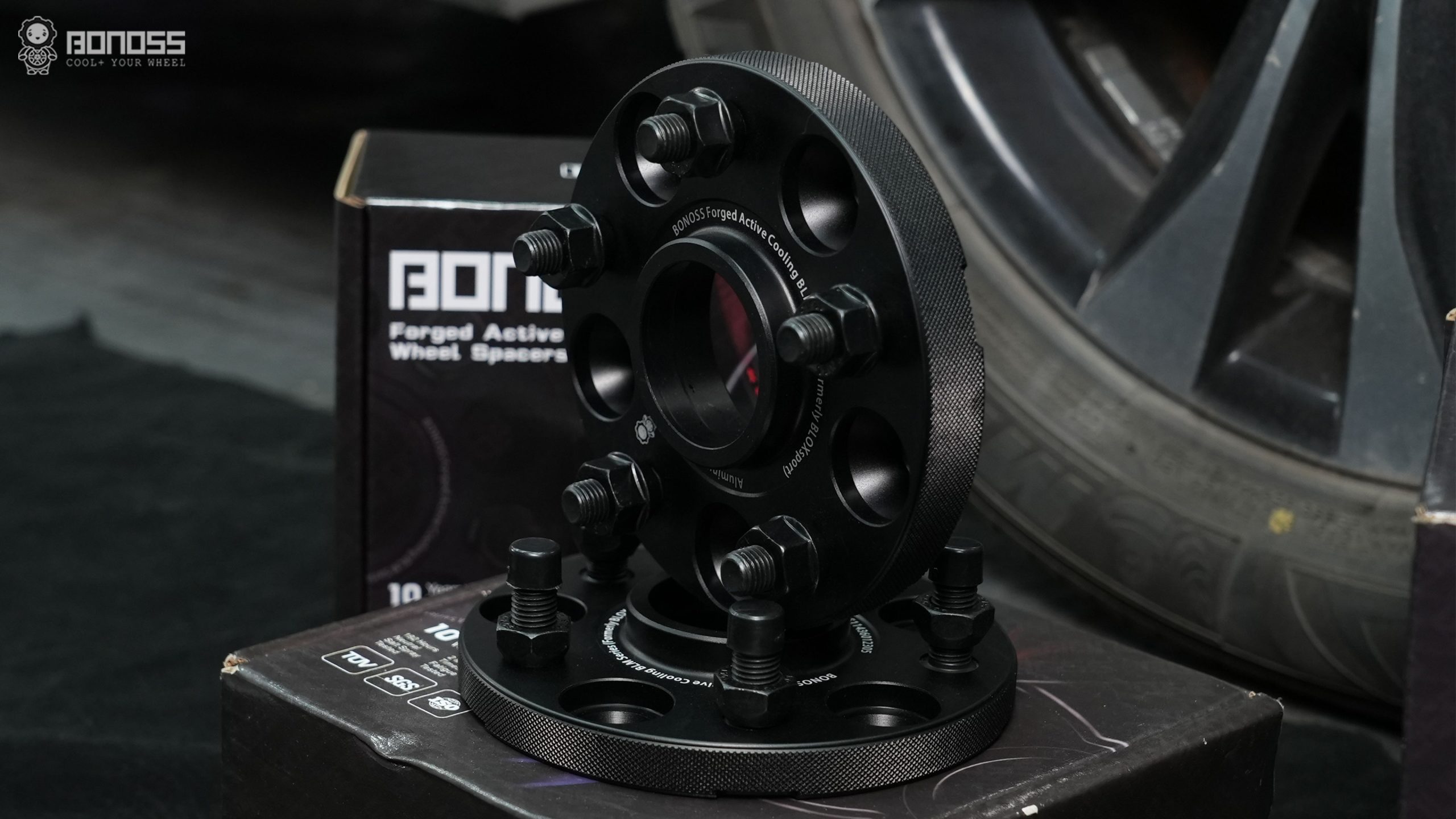 Best Hub Centric Spacers 2025 Fitment Test & Top Brand Reviews BONOSS Forged Active Cooling Adapters Hubcentric Spacers Pros Before and After Example (1)