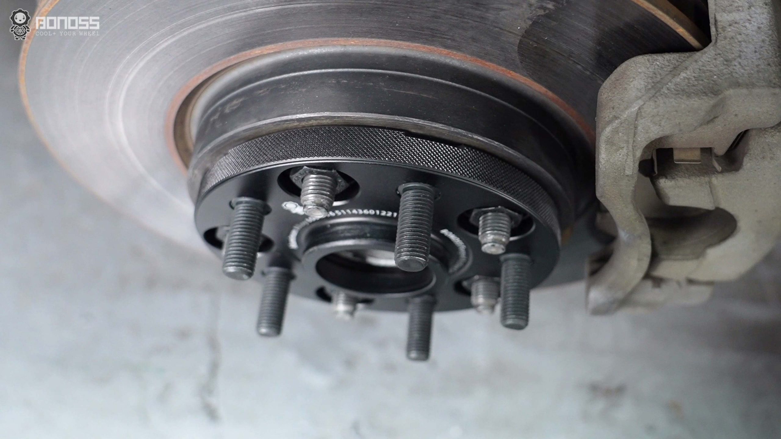 Install 15mm Spacers Right 5 Pro Tips for a Safe Fitment BONOSS Forged Active Cooling Adapters Hubcentric Spacers Pros Before and After Example (2)