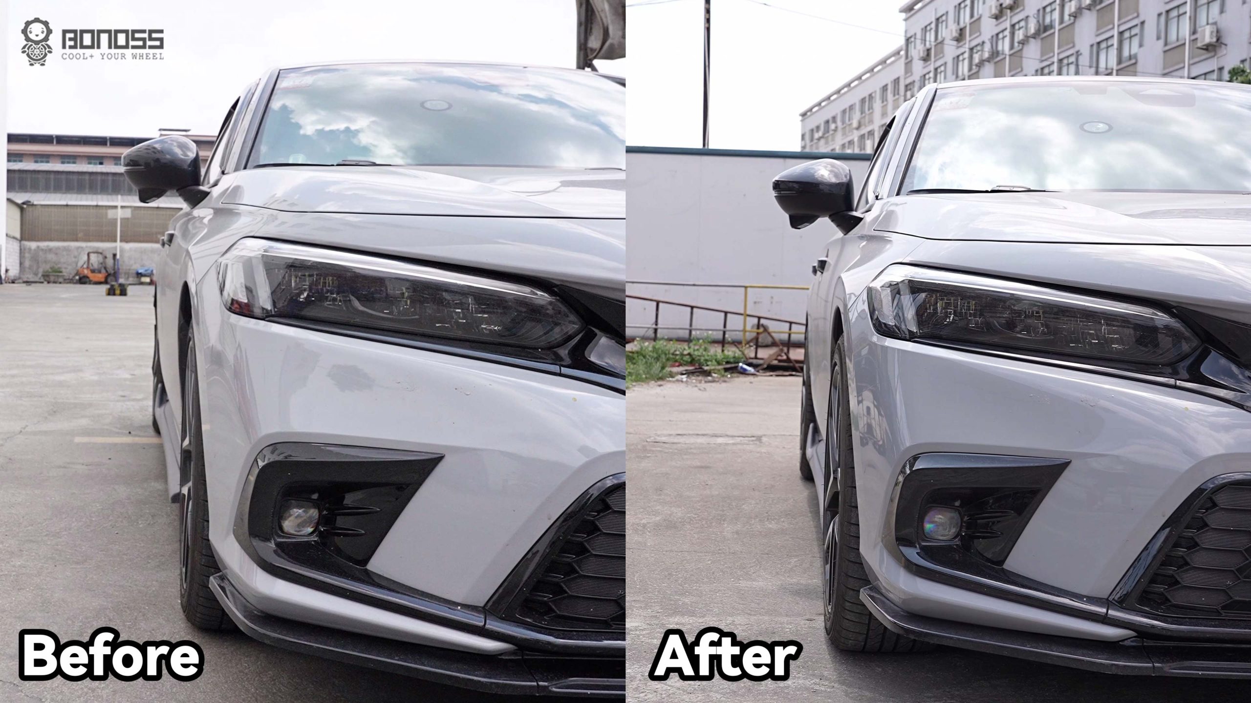 Install 15mm Spacers Right 5 Pro Tips for a Safe Fitment BONOSS Forged Active Cooling Adapters Hubcentric Spacers Pros Before and After Example (3)