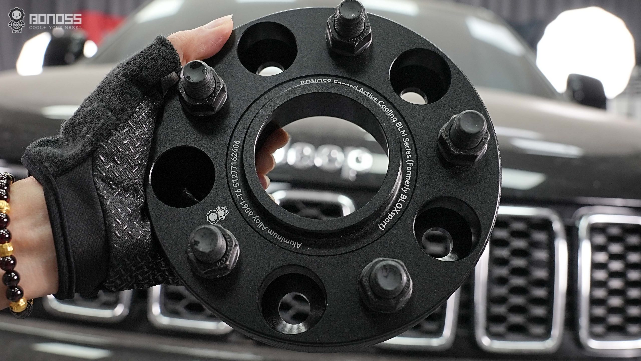 Jeep Spacers Size Chart 3-Month Tested for Off-Roading BONOSS Forged Active Cooling Adapters Hubcentric Spacers Pros Before and After Example (2)