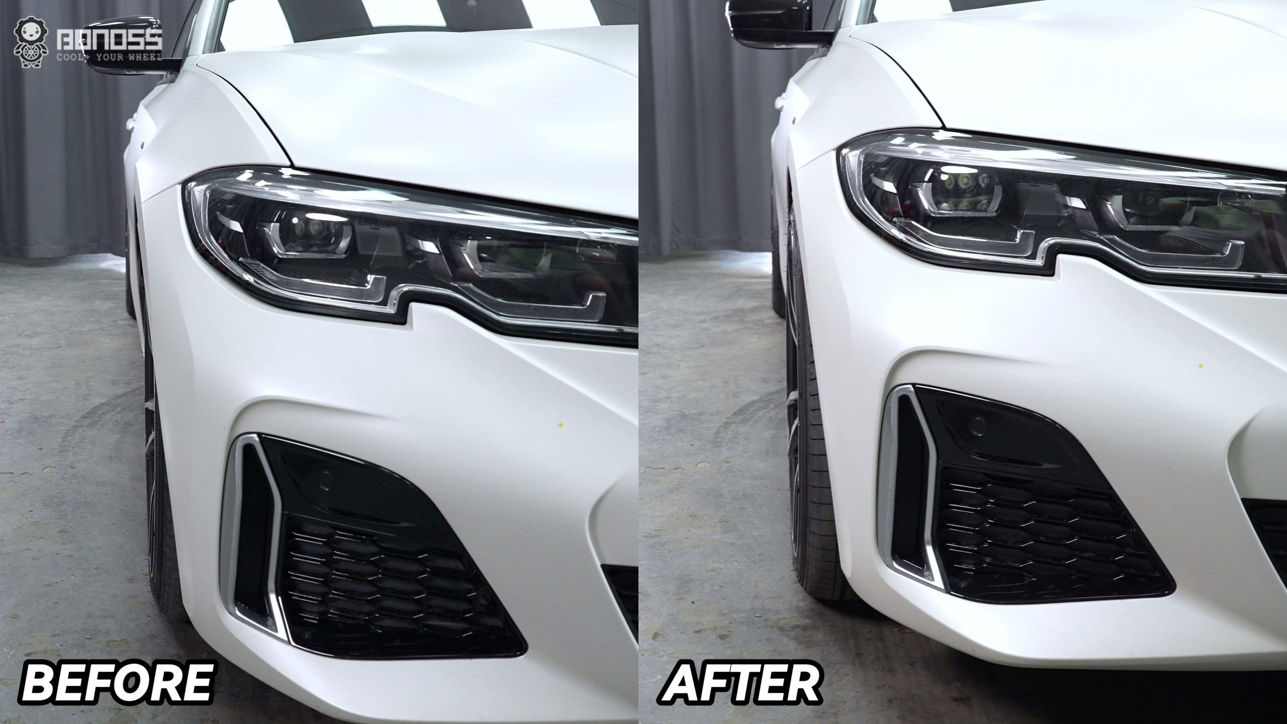 Proper BMW G20 Spacers Torque Specs for Safe Installationn BONOSS Forged Lightweight Plus Adapters Hubcentric Spacers Before and After (1)