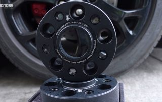 Are Maserati Granturismo Wheel Spacers Worth It Honest Pros & Cons List BONOSS Forged Active Cooling Adapters Hubcentric Spacers Pros Before and After Example (1)
