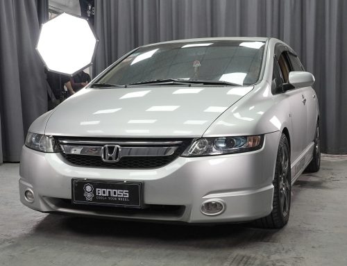 BONOSS Forged Active Cooling 2008 Honda Odyssey Wheel Spacers Front 15mm Rear 15mm Before and After