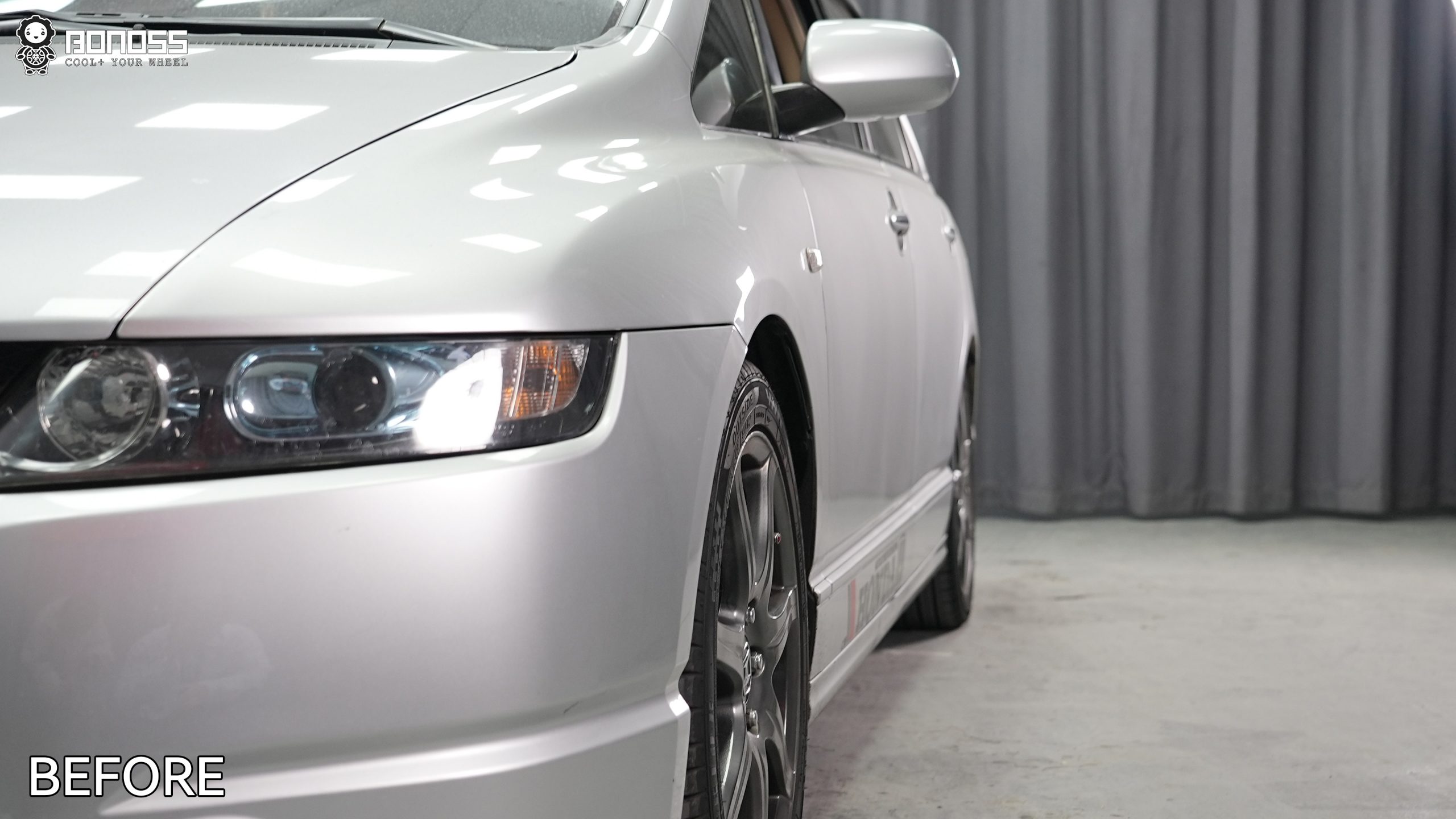 BONOSS Forged Active Cooling 2008 Honda Odyssey Wheel Spacers Front 15mm Rear 15mm Before and After (7)