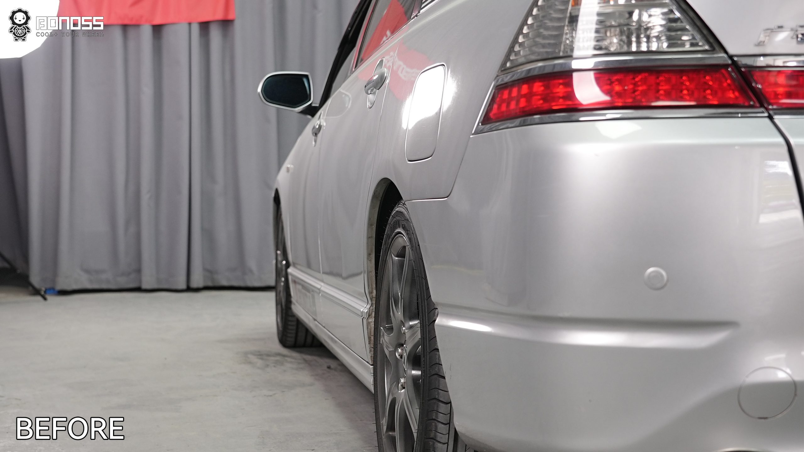 BONOSS Forged Active Cooling 2008 Honda Odyssey Wheel Spacers Front 15mm Rear 15mm Before and After (9)