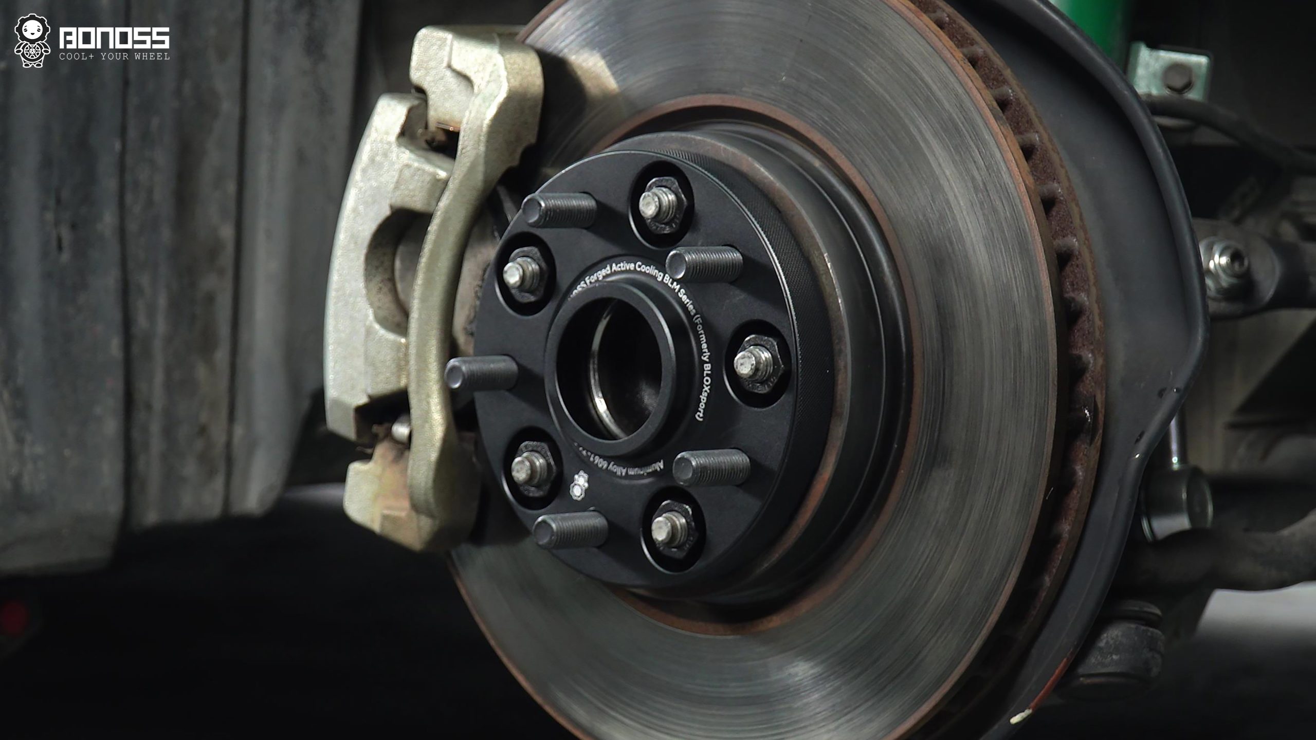 BONOSS Forged Active Cooling 2013 Lexus IS Wheel Spacers Front 20mm Rear 25mm Before and After (3)