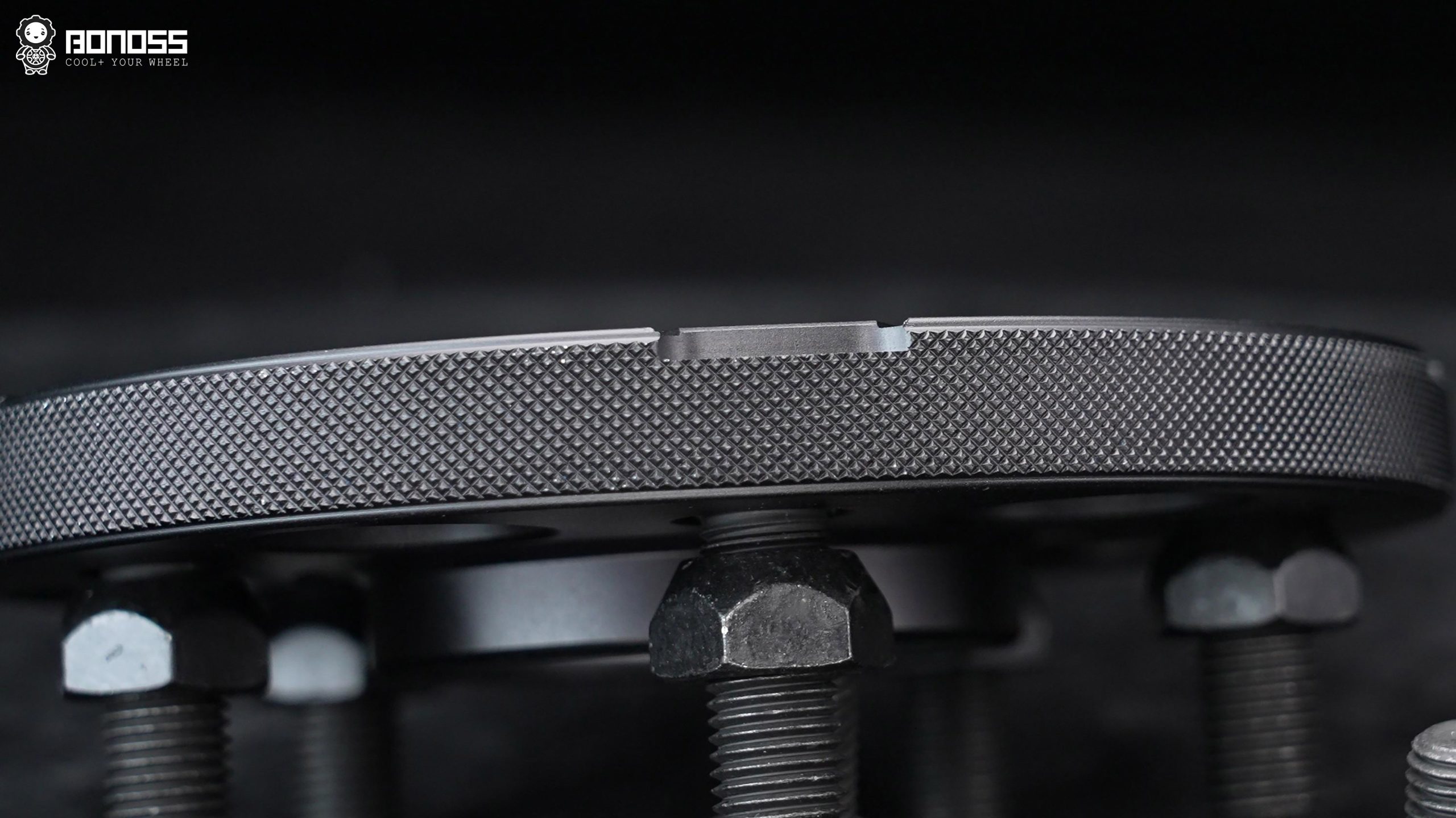 BONOSS Forged Active Cooling 2014 Jaguar XF Wheel Spacers Front 15mm Rear 15mm Before and After (1)