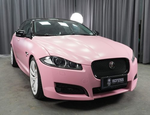 BONOSS Forged Active Cooling 2014 Jaguar XF Wheel Spacers Front 15mm Rear 15mm Before and After