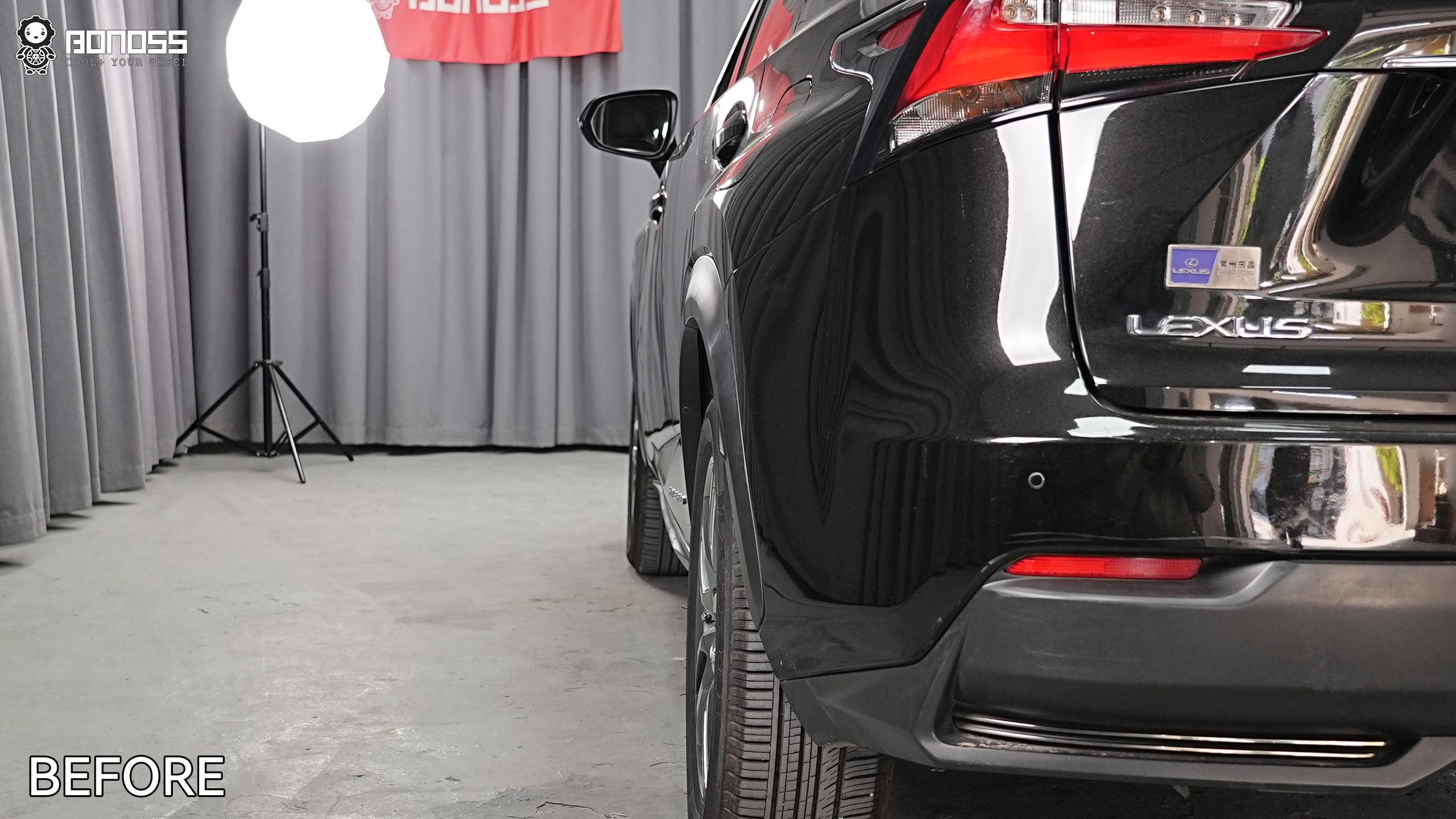 BONOSS Forged Active Cooling 2015 Lexus NX Wheel Spacers Front 20mm Rear 30mm Before and After (10)