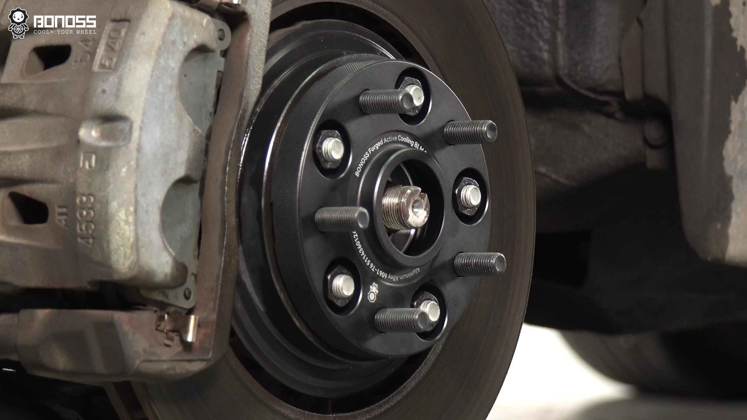 BONOSS Forged Active Cooling 2015 Lexus NX Wheel Spacers Front 20mm Rear 30mm Before and After (13)