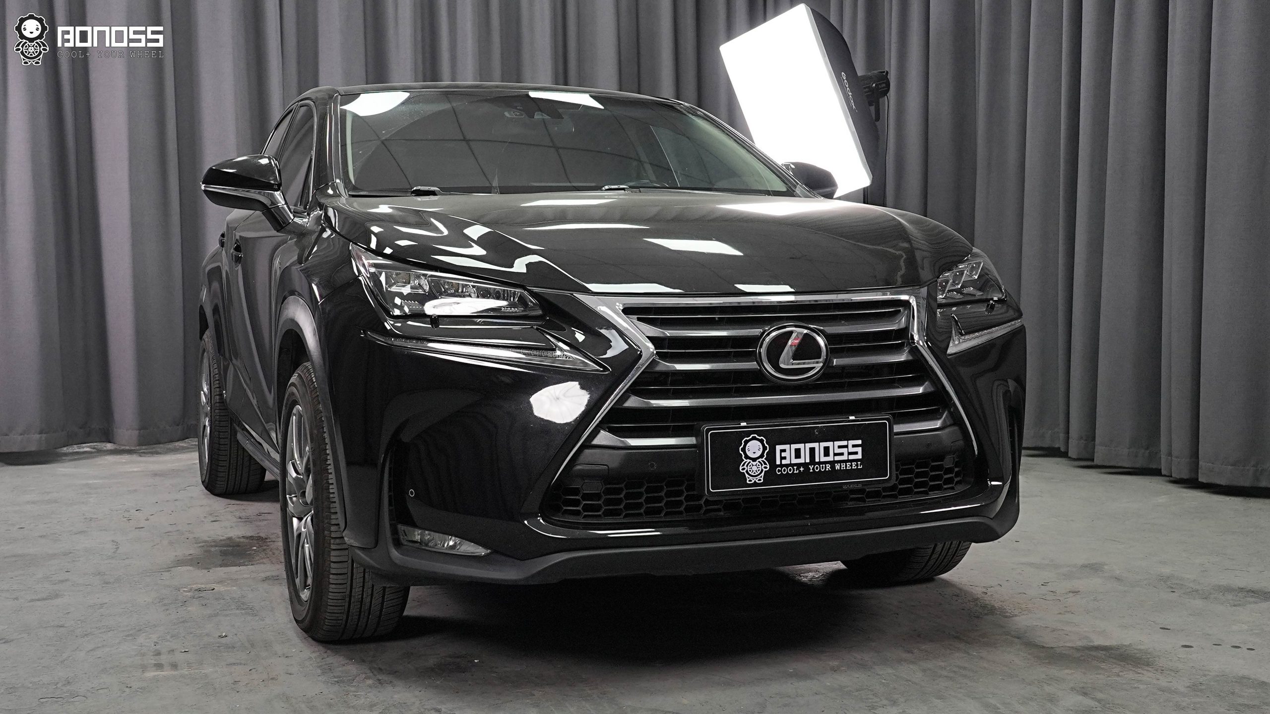 BONOSS Forged Active Cooling 2015 Lexus NX Wheel Spacers Front 20mm Rear 30mm Before and After (2)