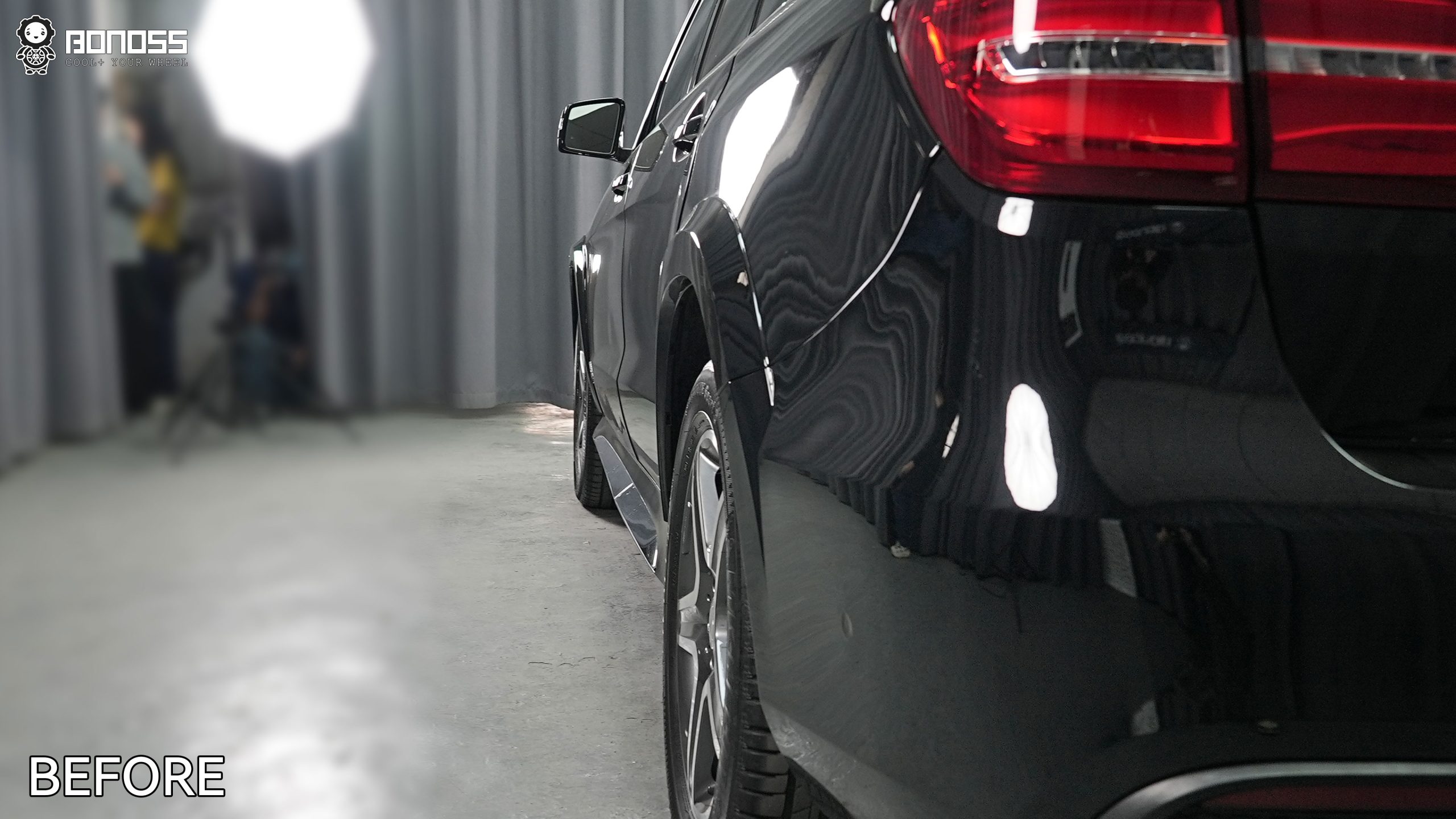 BONOSS Forged Active Cooling 2015 Mercedes-Benz GL450 Wheel Spacers Front 30mm Rear 35mm Before and After (10)