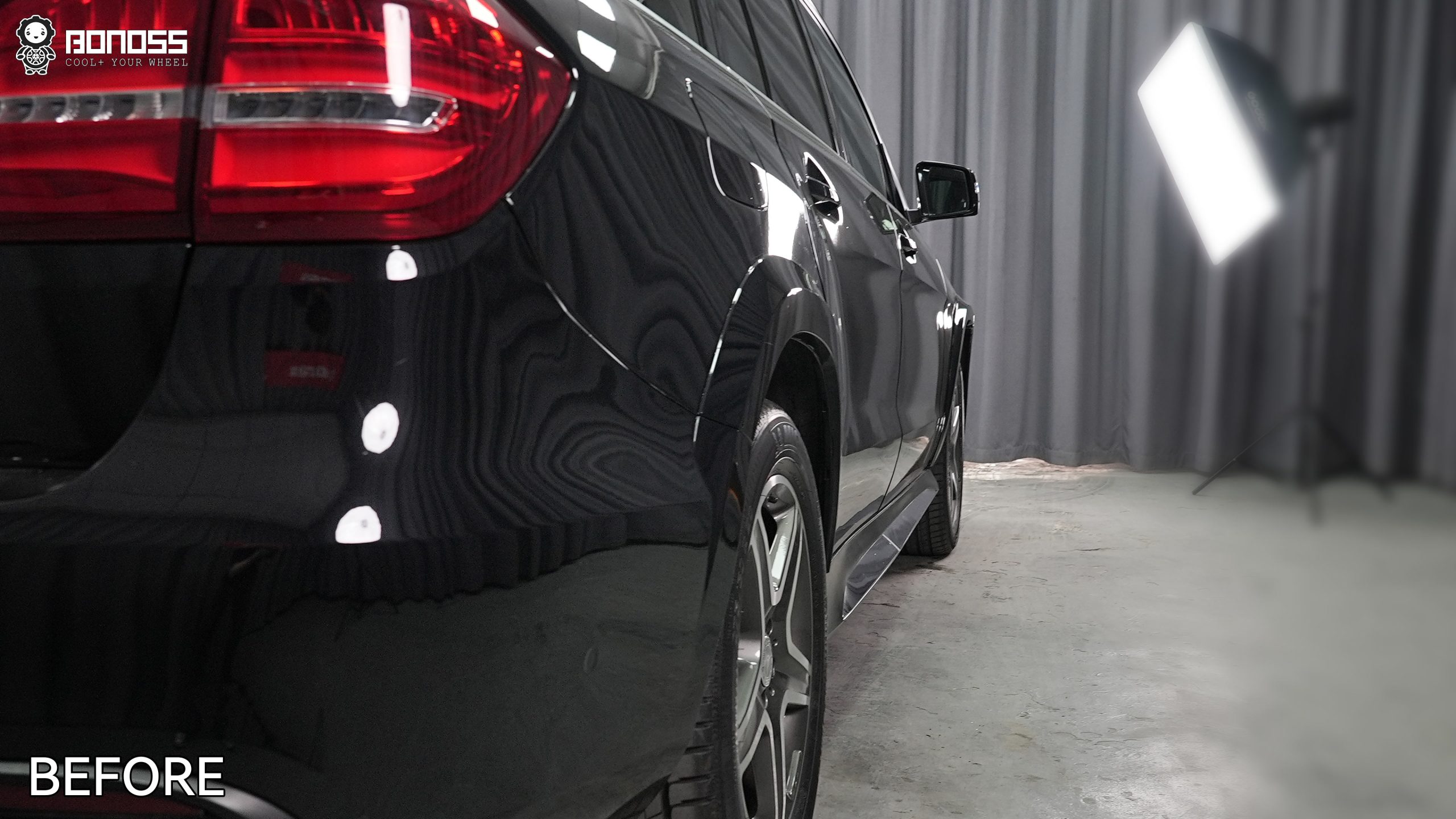 BONOSS Forged Active Cooling 2015 Mercedes-Benz GL450 Wheel Spacers Front 30mm Rear 35mm Before and After (11)