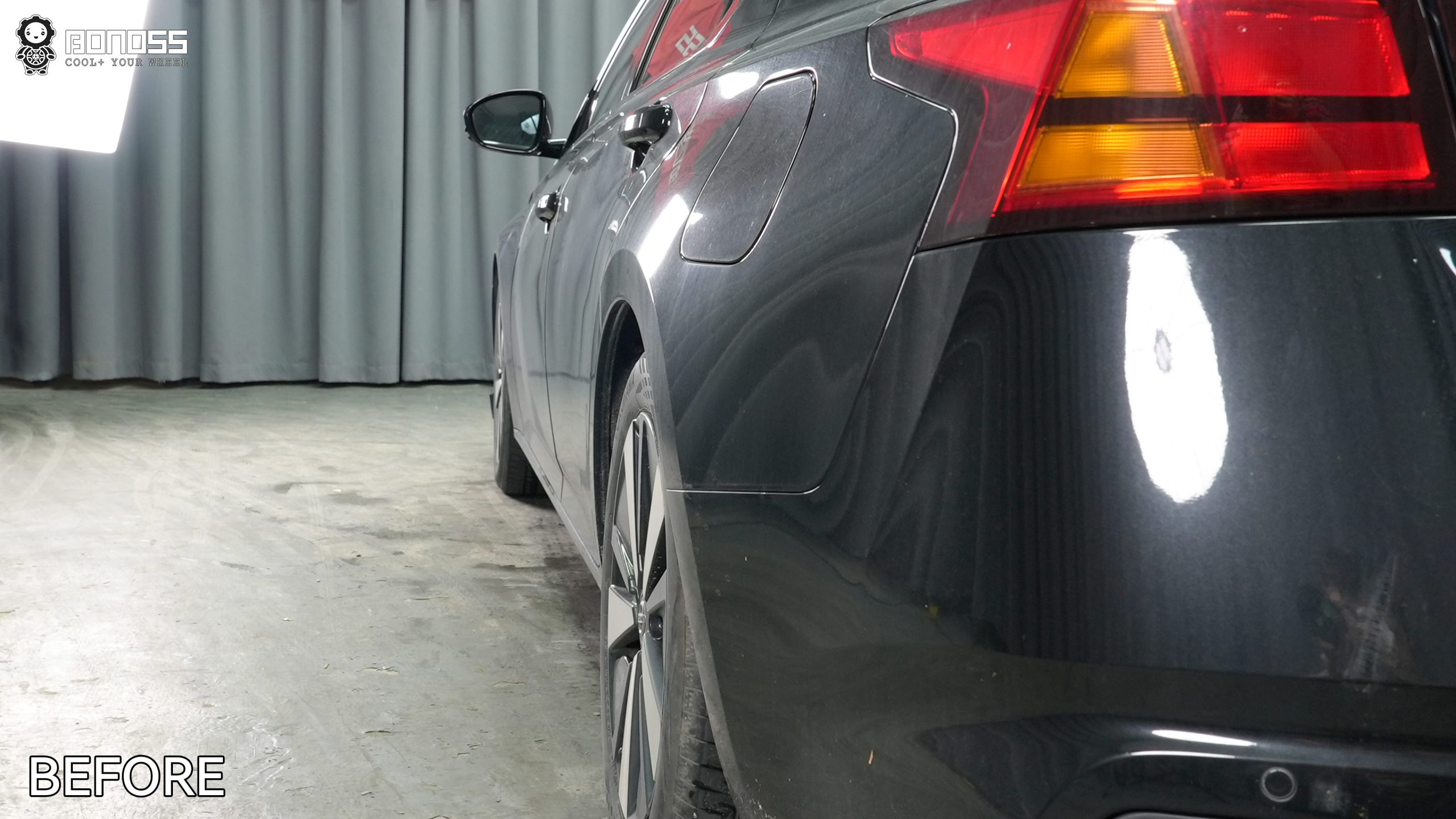 BONOSS Forged Active Cooling 2019 Nissan Altima Wheel Spacers Front 15mm Rear 20mm Before and After (10)