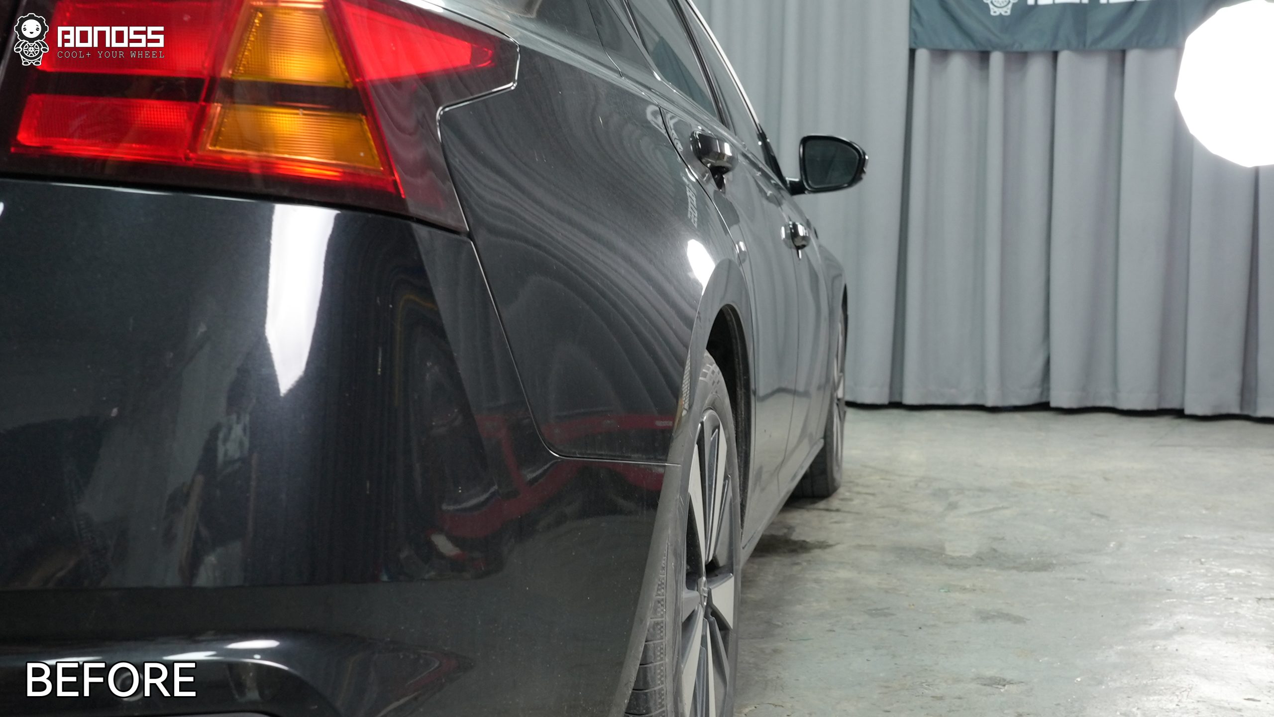 BONOSS Forged Active Cooling 2019 Nissan Altima Wheel Spacers Front 15mm Rear 20mm Before and After (11)