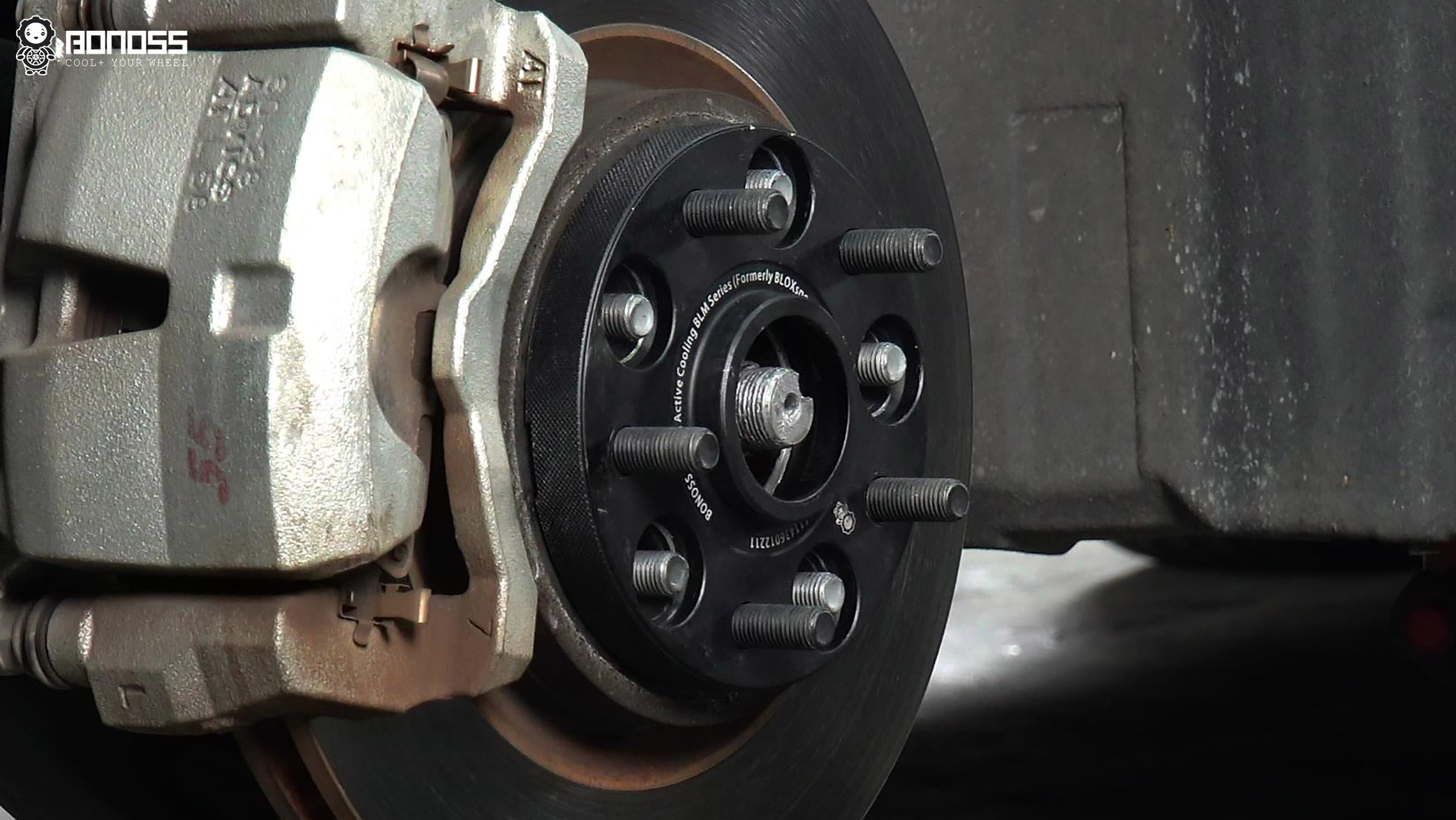 BONOSS Forged Active Cooling 2020 Lexus ES Wheel Spacers Front 20mm Rear 20mm Before and After (12)