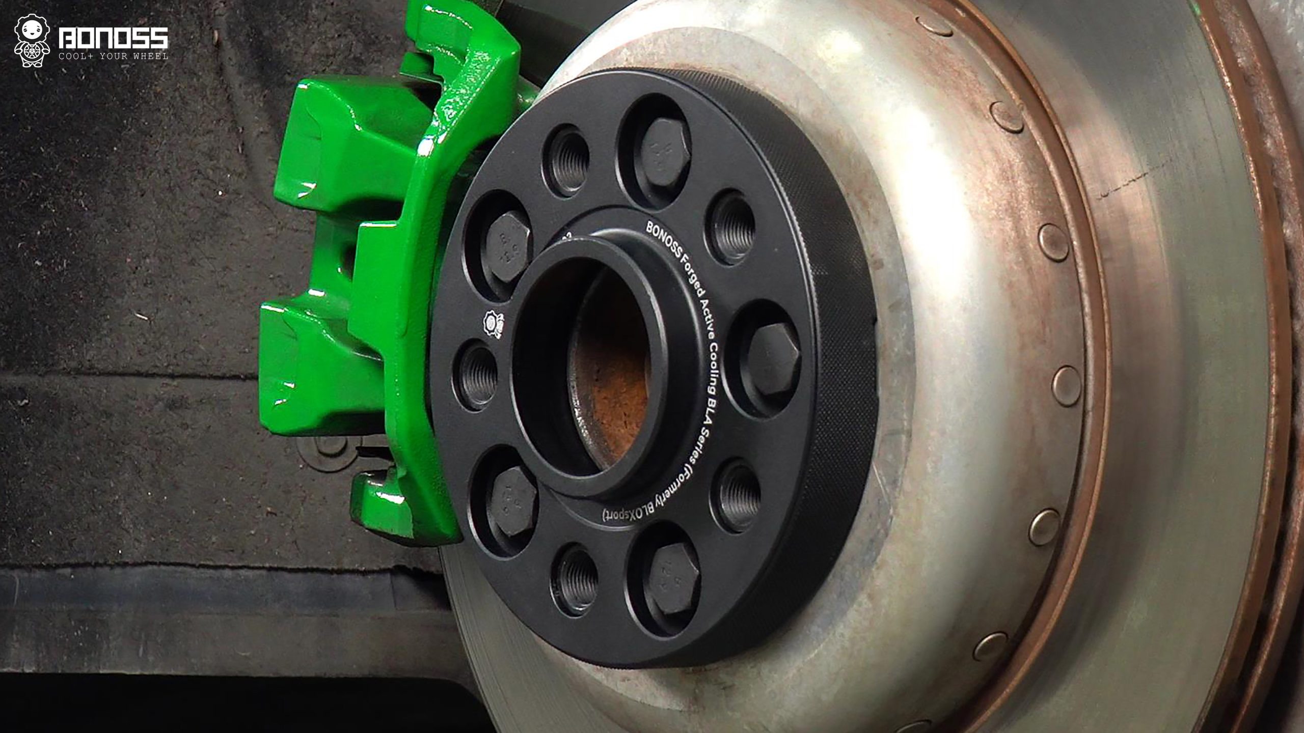 BONOSS Forged Active Cooling 2021 BMW i4 Wheel Spacers Front 20mm Rear 22.5mm Before and After (13)