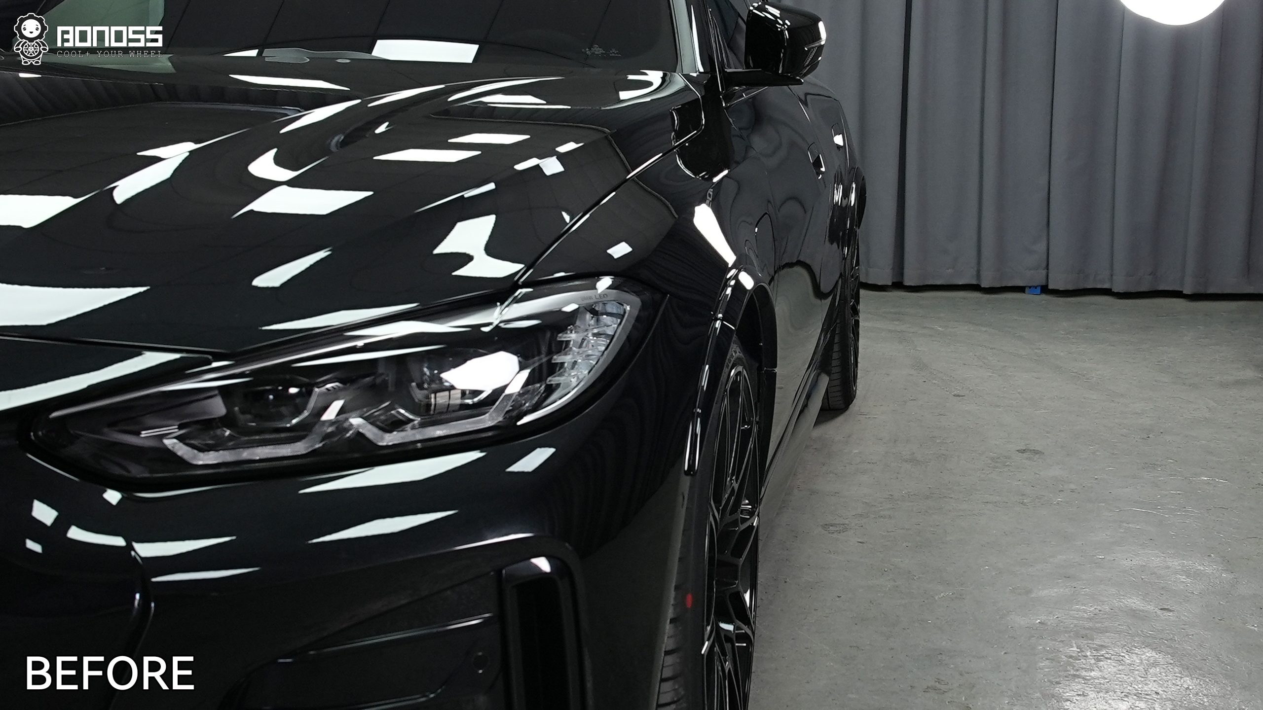 BONOSS Forged Active Cooling 2021 BMW i4 Wheel Spacers Front 20mm Rear 22.5mm Before and After (8)