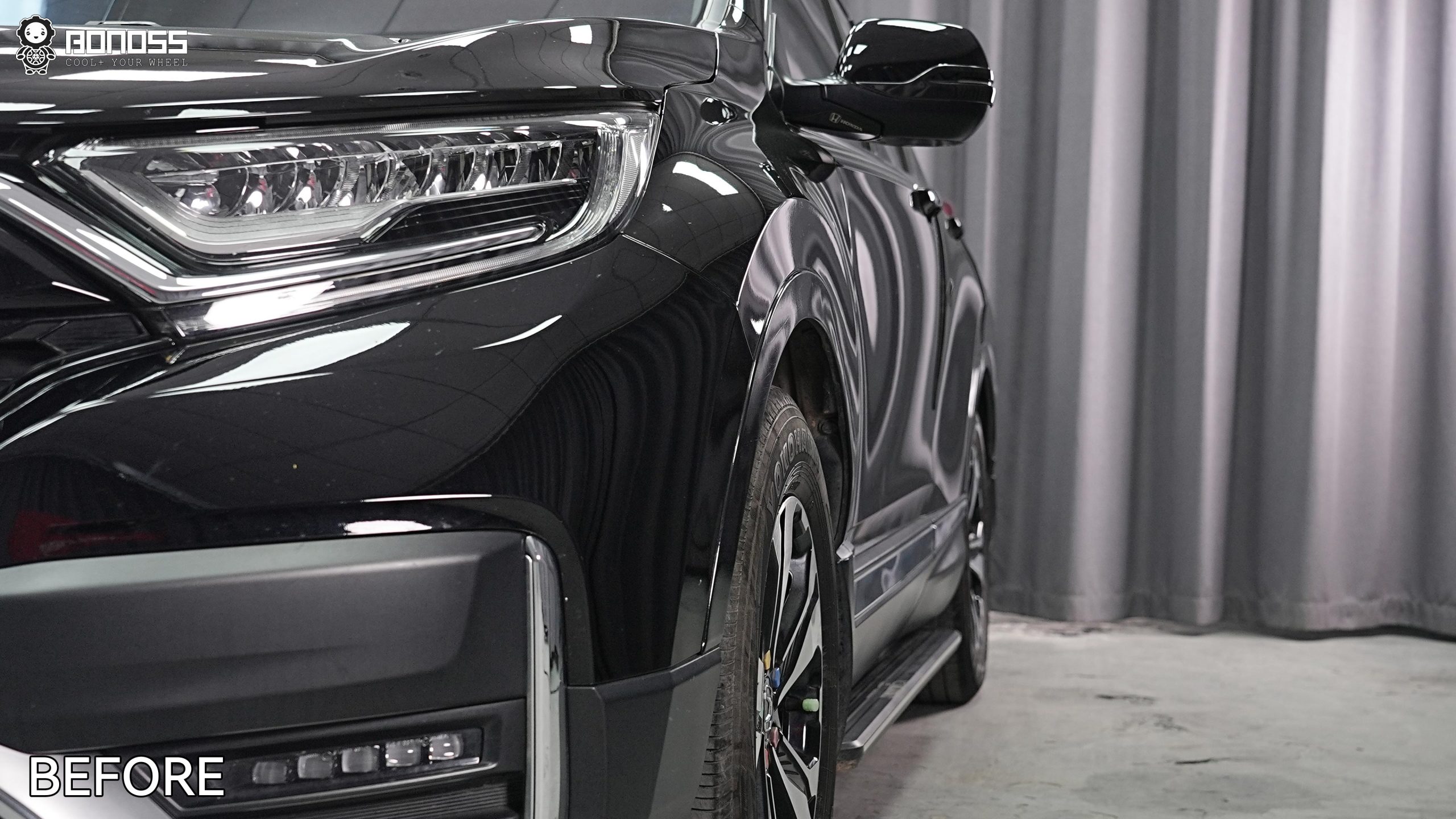 BONOSS Forged Active Cooling 2021 Honda CR-V Wheel Spacers Front 25mm Rear 25mm Before and After (8)